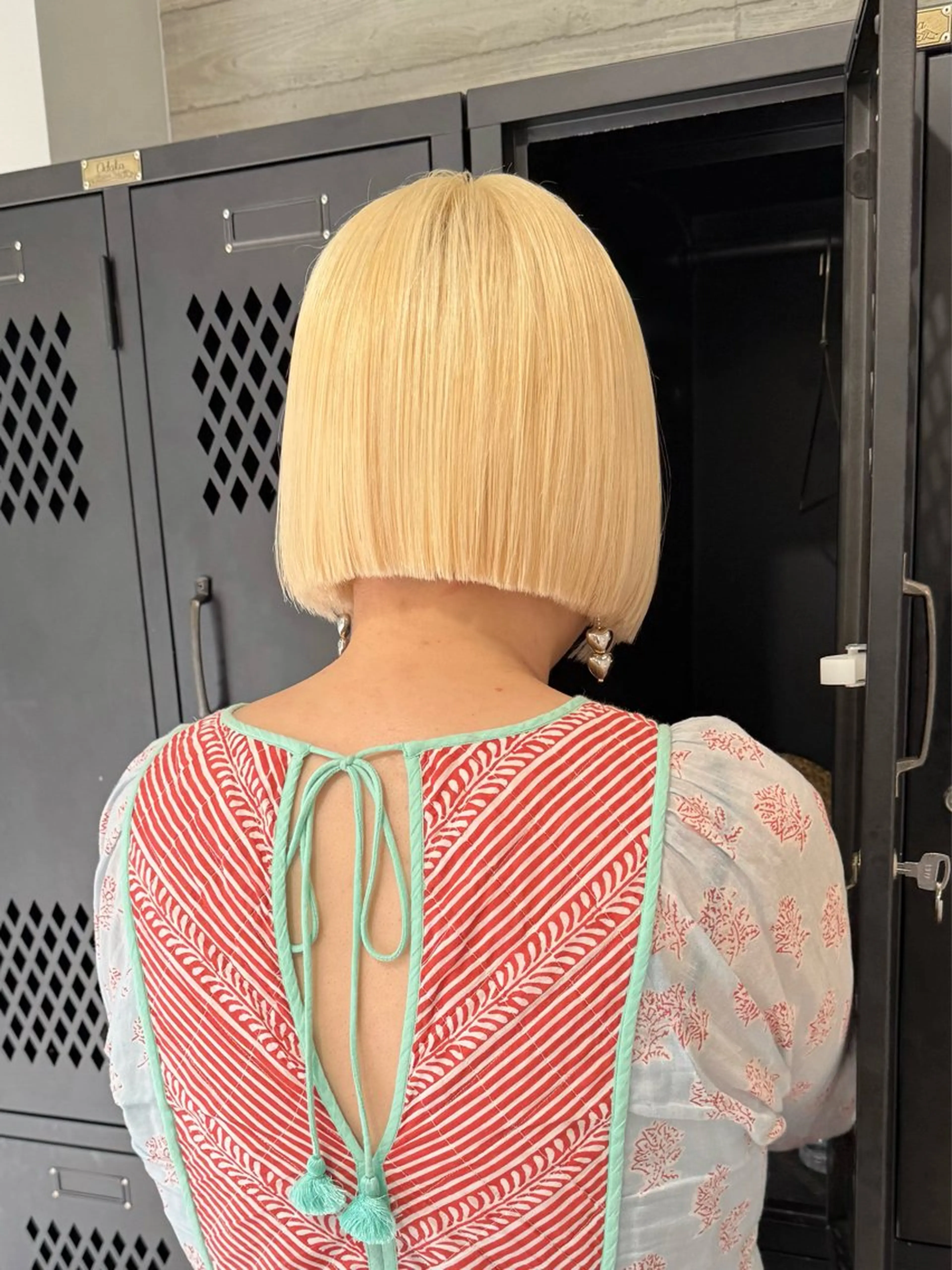 ミディアム カラー ヘアカラー トリートメント 色落ち綺麗透明感カラ /ボブ/ナカツヒカルのヘアスタイル