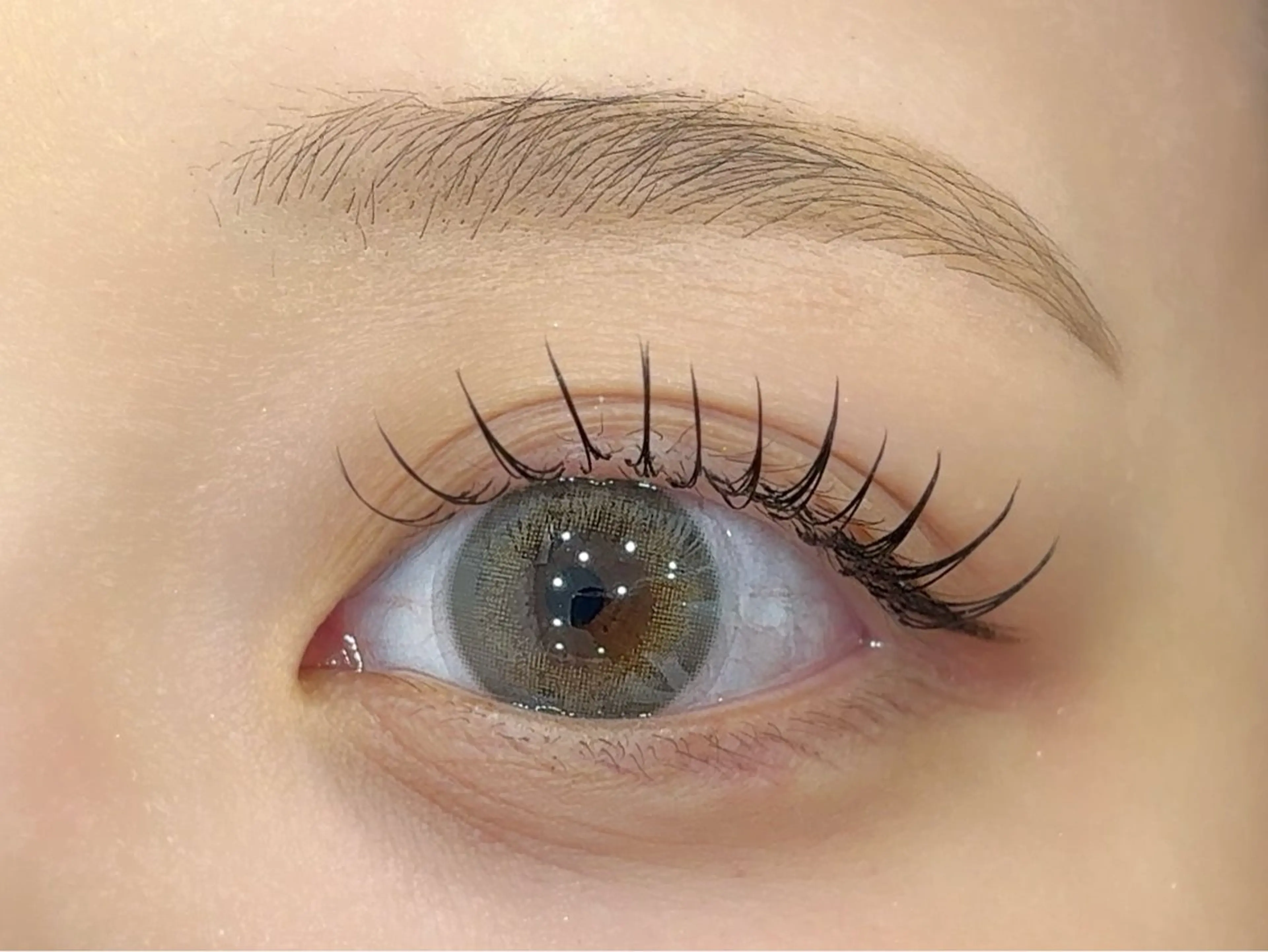 🤍LEDフラットラッシュ🤍100本の写真