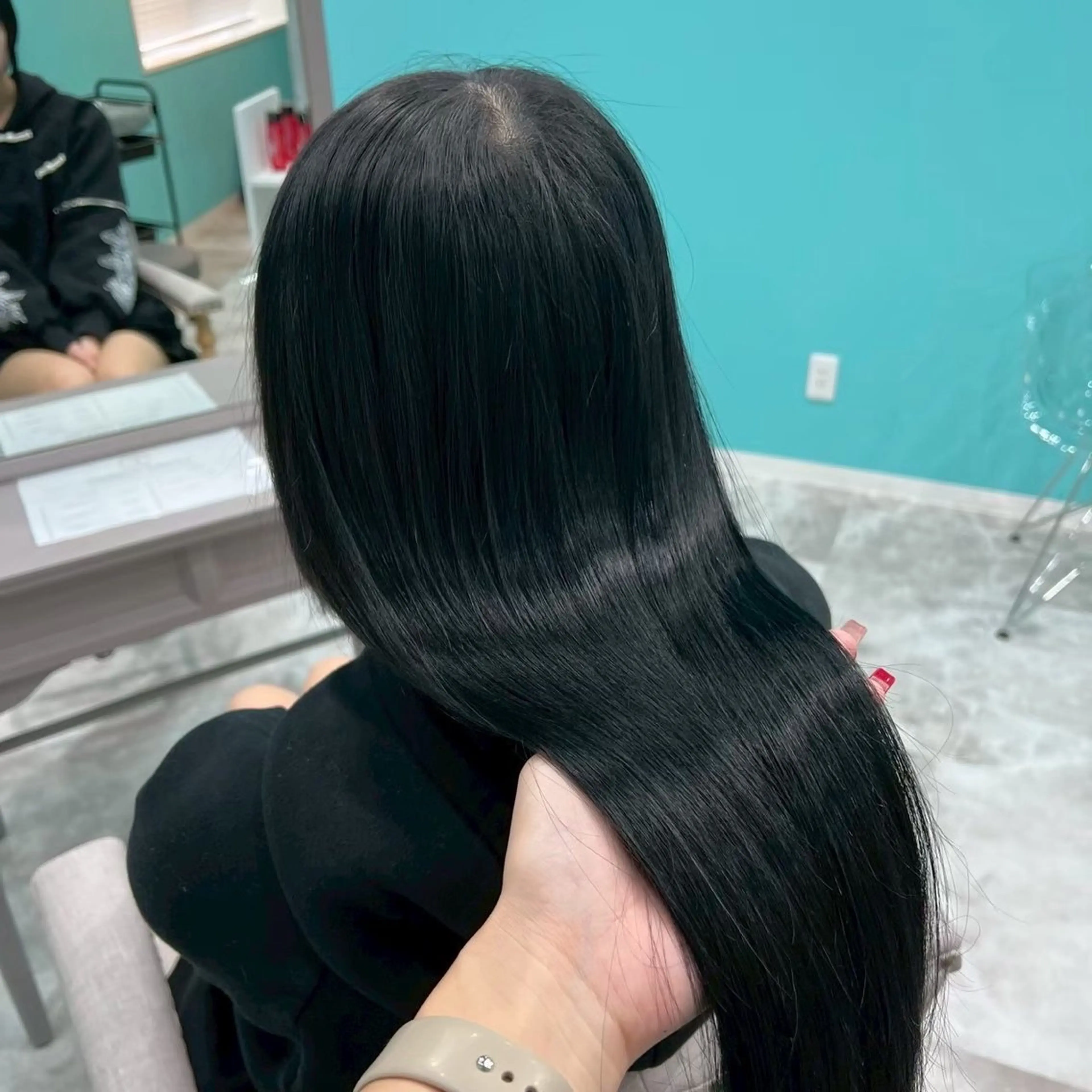 💎ダイヤモンドエクステ40枚🖤(暗め)の写真