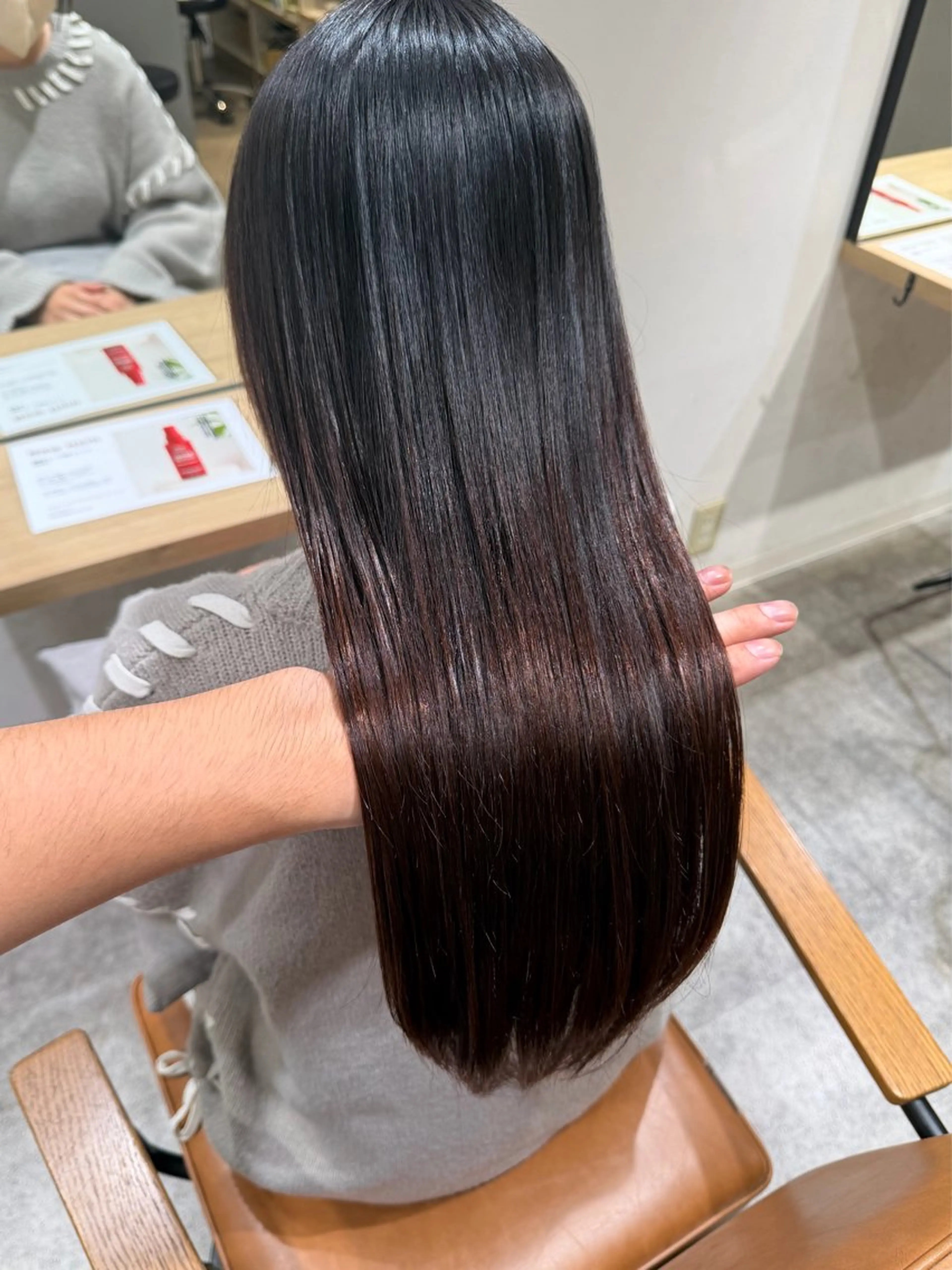 ロング 縮毛矯正 髪質改善/橿原神宮前 /藤田和輝のヘアスタイル