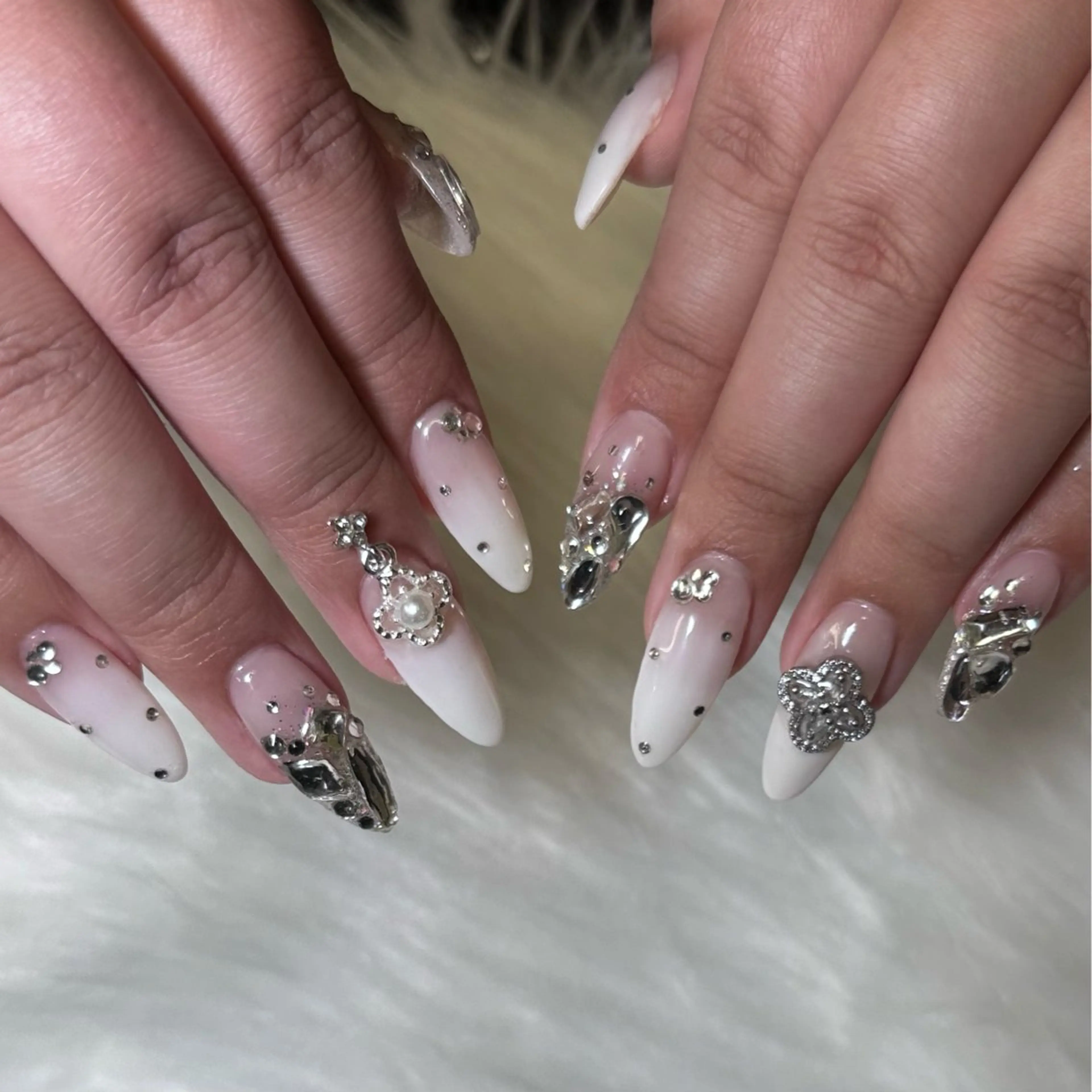 ネイル ハンドネイル M.jewelry himeka🍒のネイルデザイン