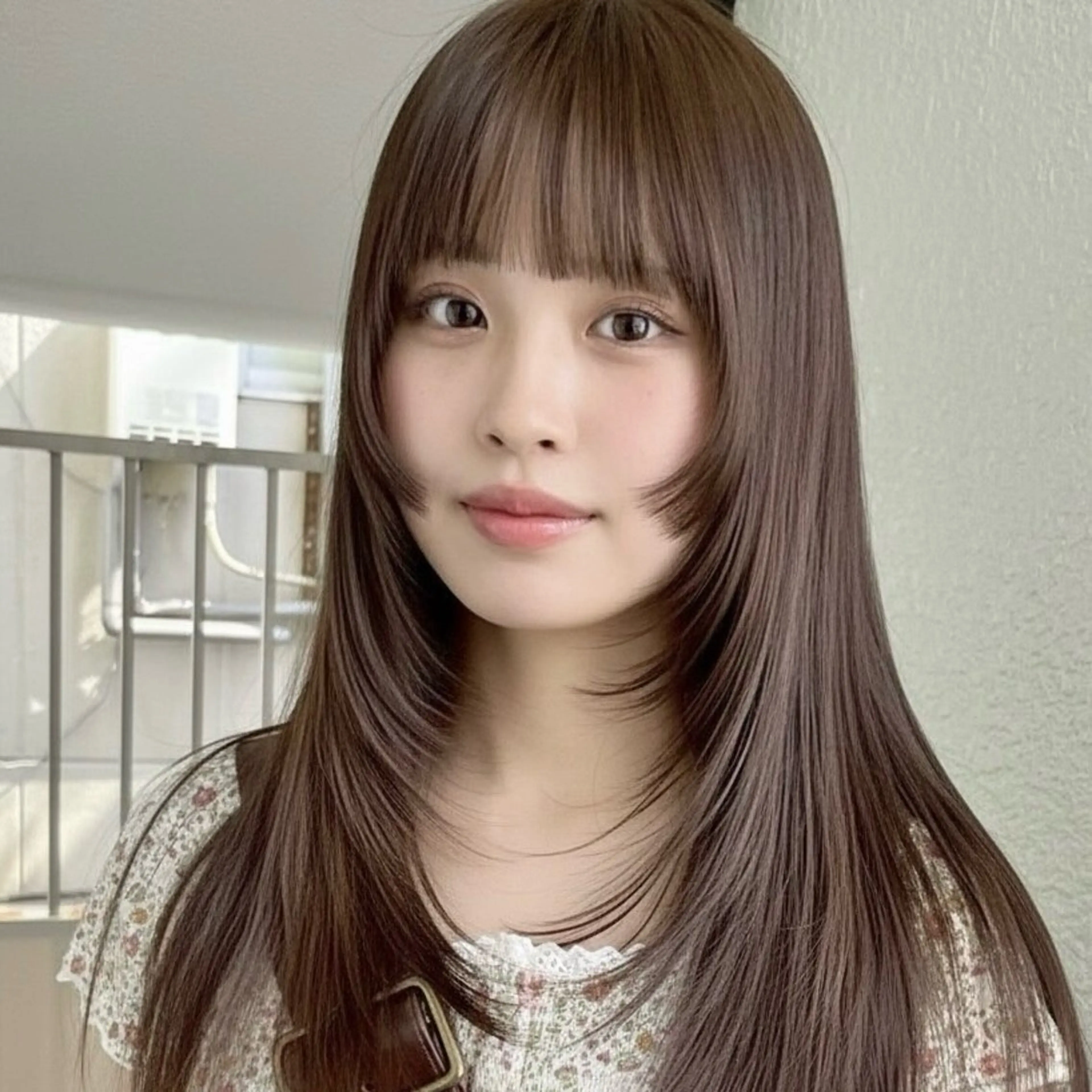 ロング カット ヘアカラー 💡レイヤーカット/ 艶ブラウン松本隼人のヘアスタイル