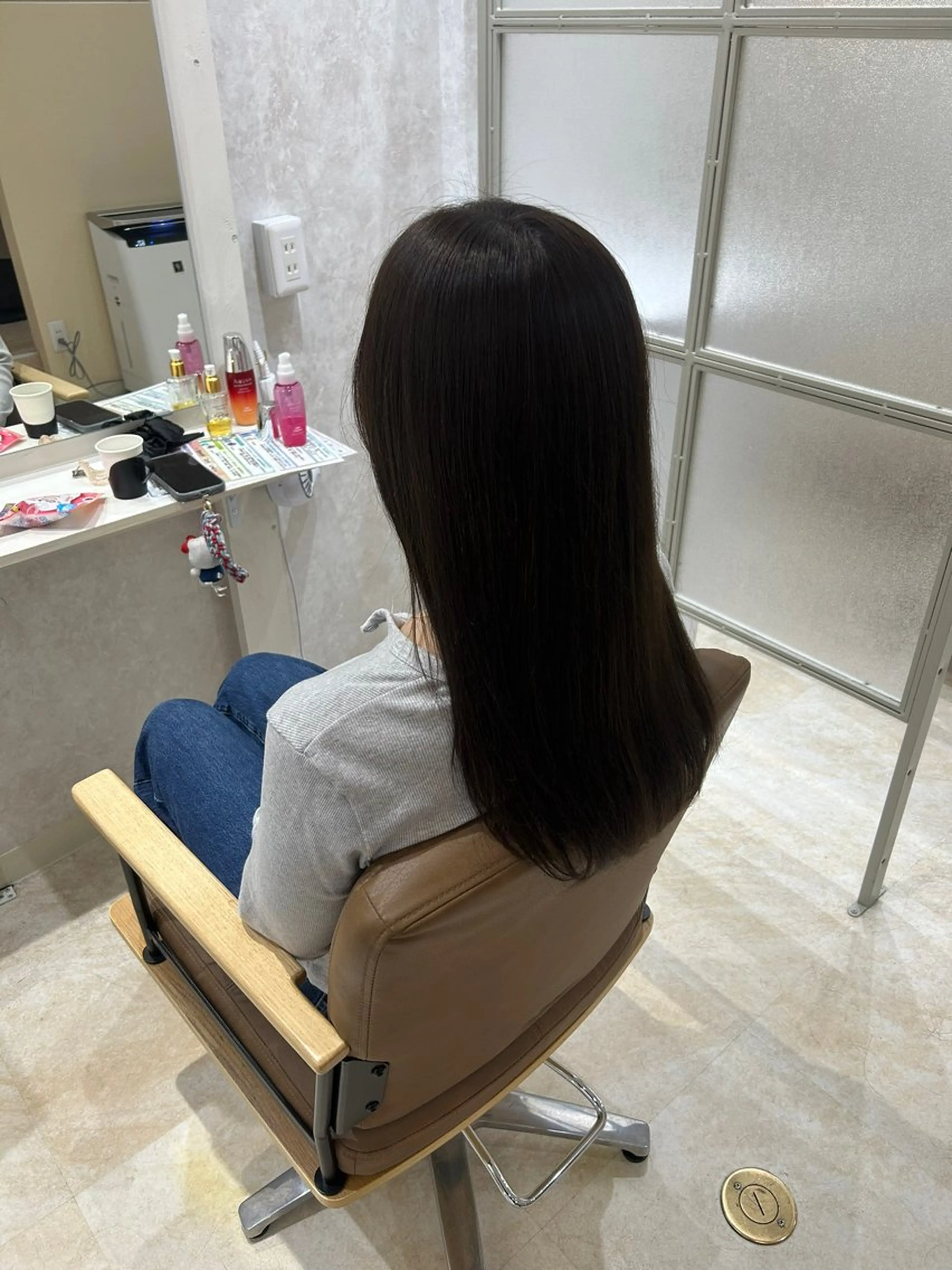 セミロング カラー ヘアカラー トリートメント ヘアセット 💙まこと💙艶 カラー(Rico)のヘアスタイル