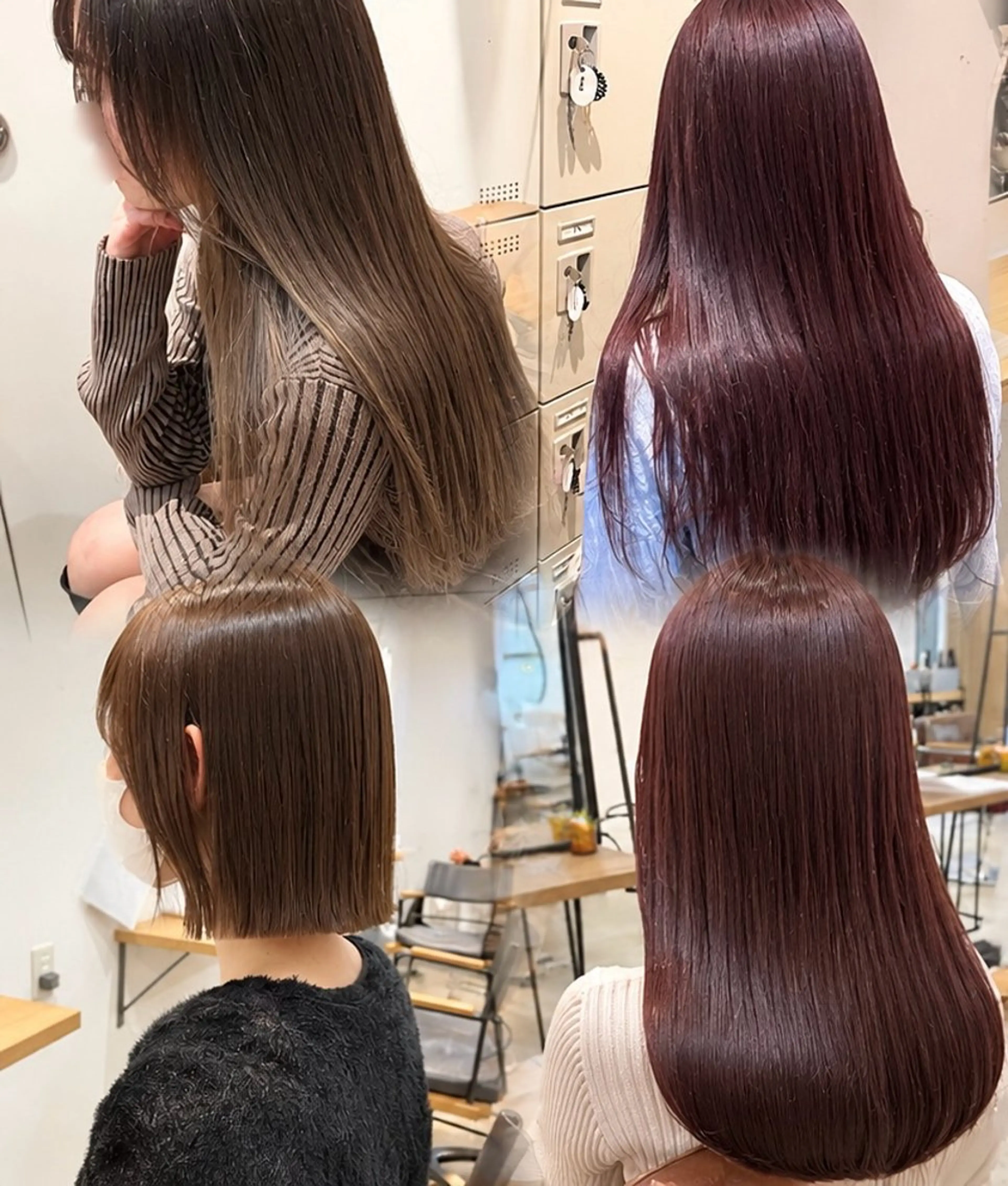 ロング 髪質改善 カット ヘアカラー パーマ 縮毛矯正 トリートメント 中津/梅田/酸性 /髪質改善/愛芽のヘアスタイル