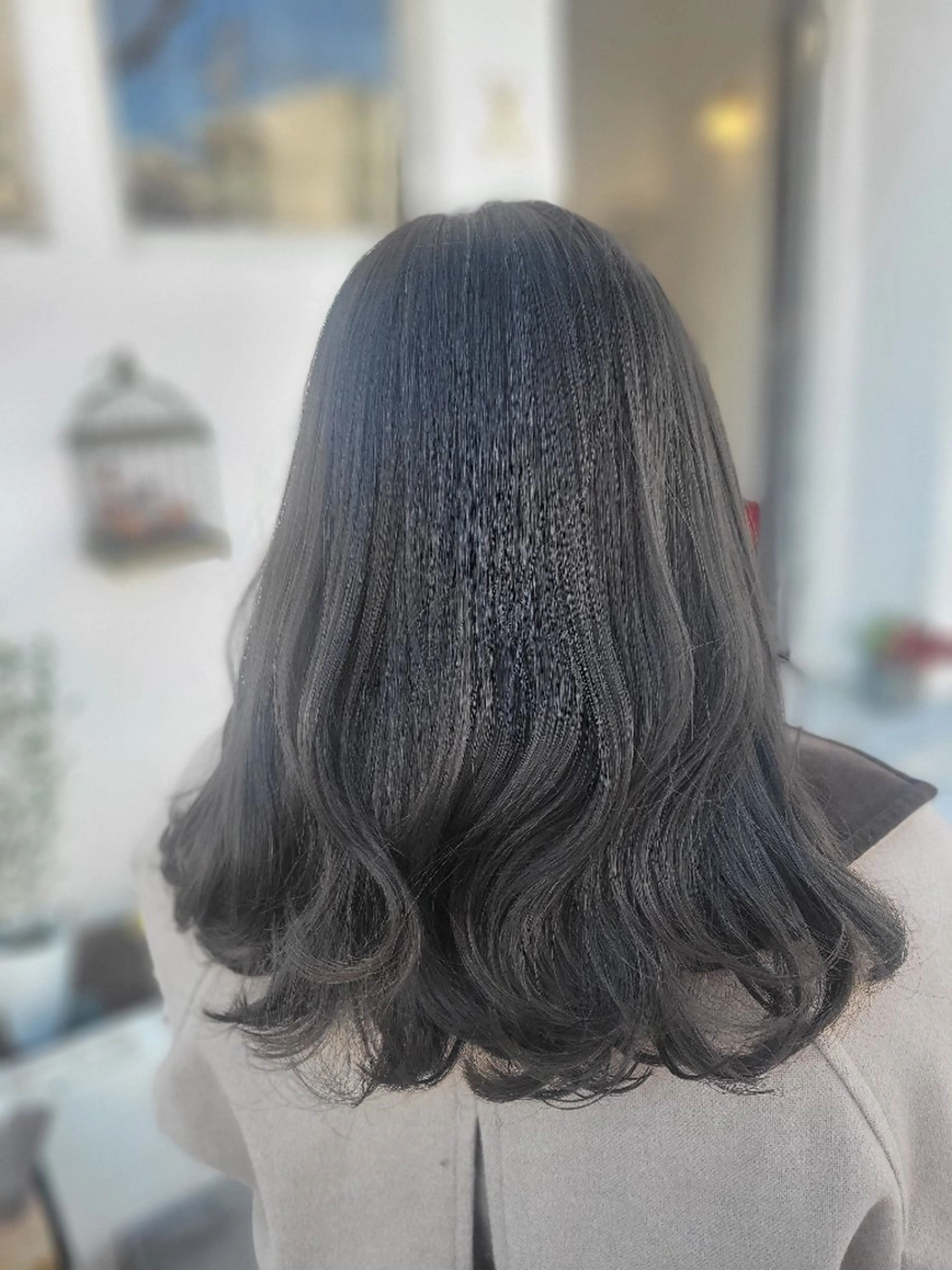 カット➕デジタルパーマ➕全体ケアカラー➕2stepトリートメント フルコース❣️の写真