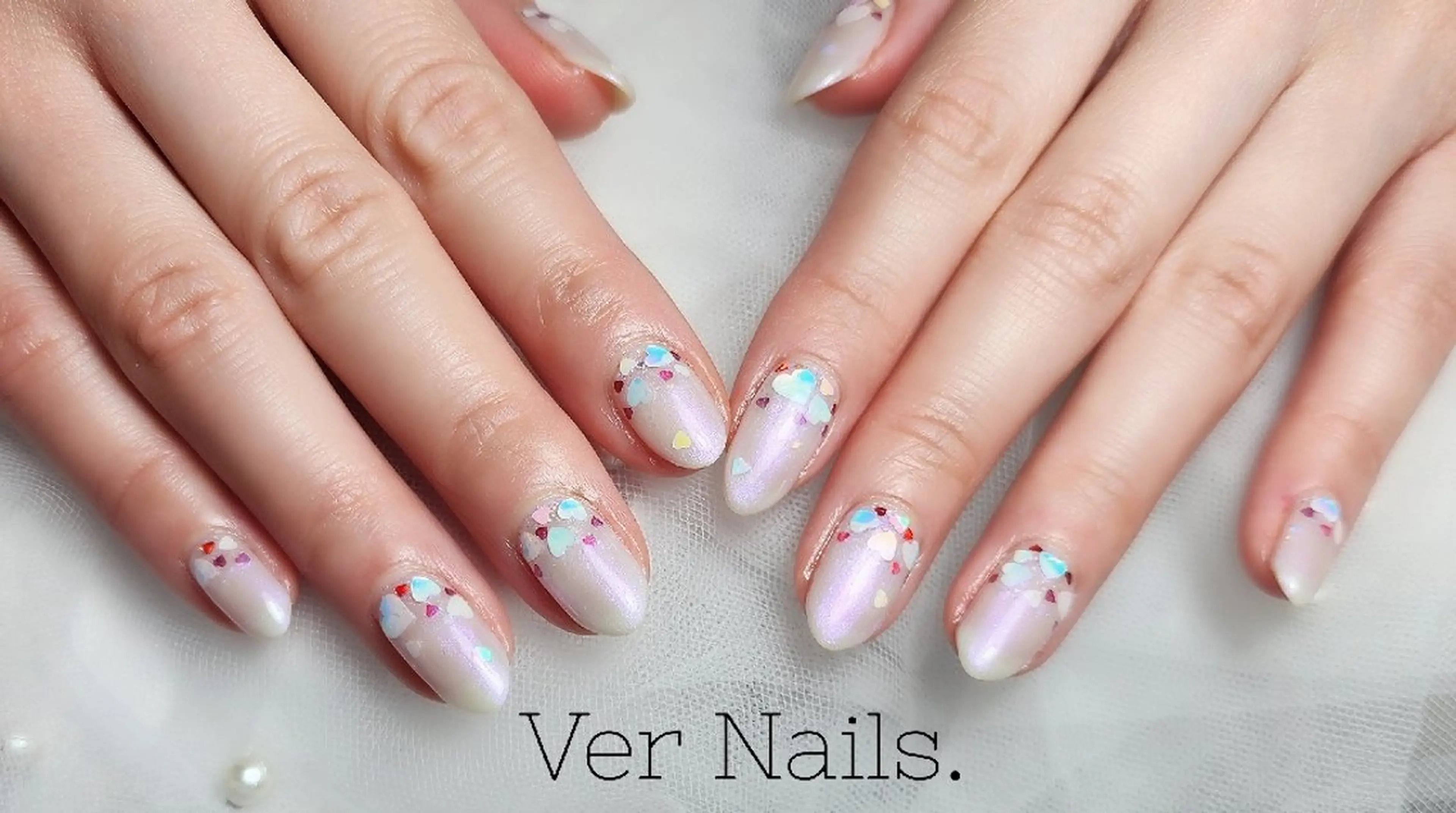 ネイル ハート ハンドネイル Ver  Nails.のその他イメージ