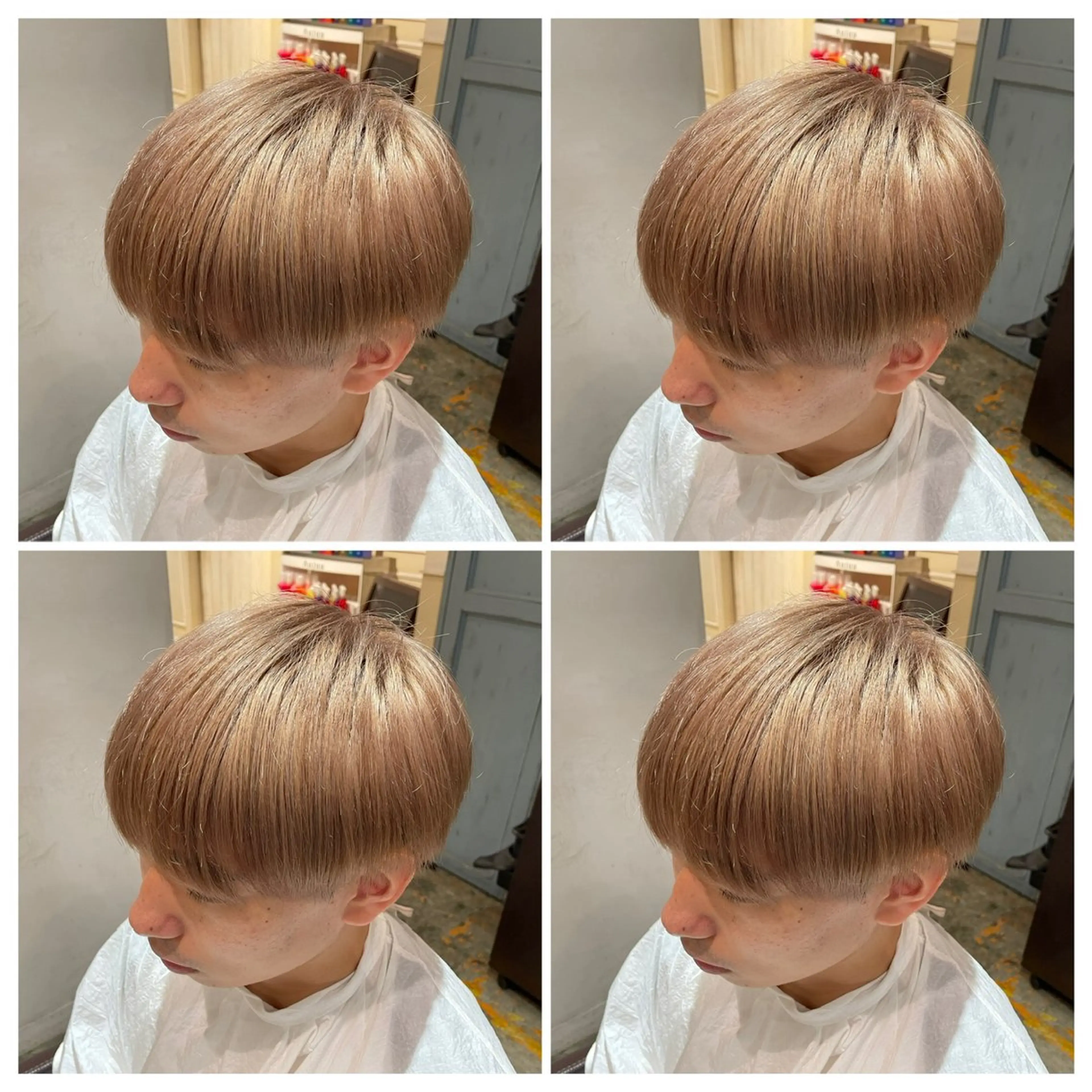 カラー メンズ カット ヘアカラー トリートメント 💎髪質改善／艶髪 荻原💎のヘアスタイル