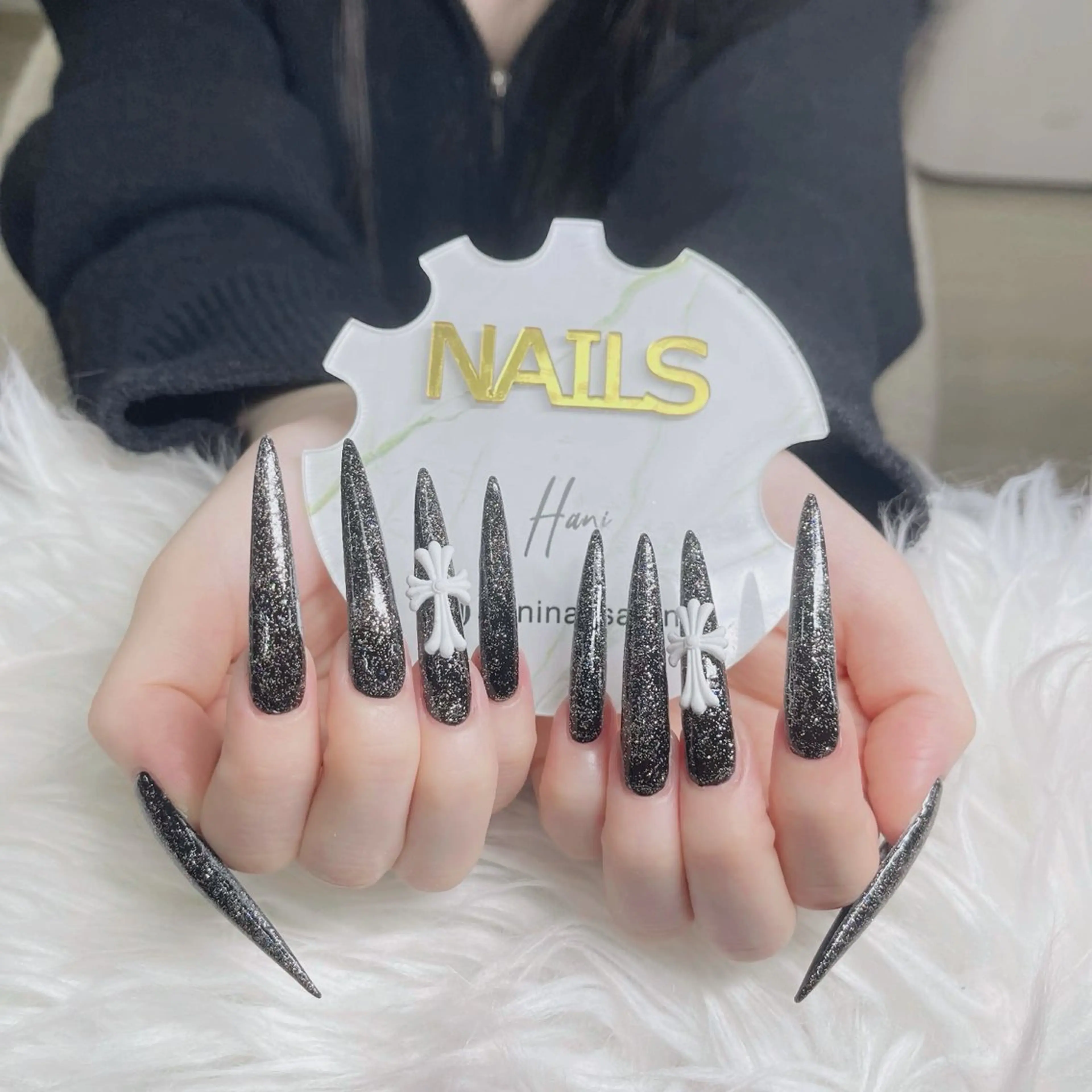 ネイル フットネイル フレンチネイル グラデーション 韓国ネイル ロングネイル ハンドネイル Hani Nail Salonのネイルデザイン