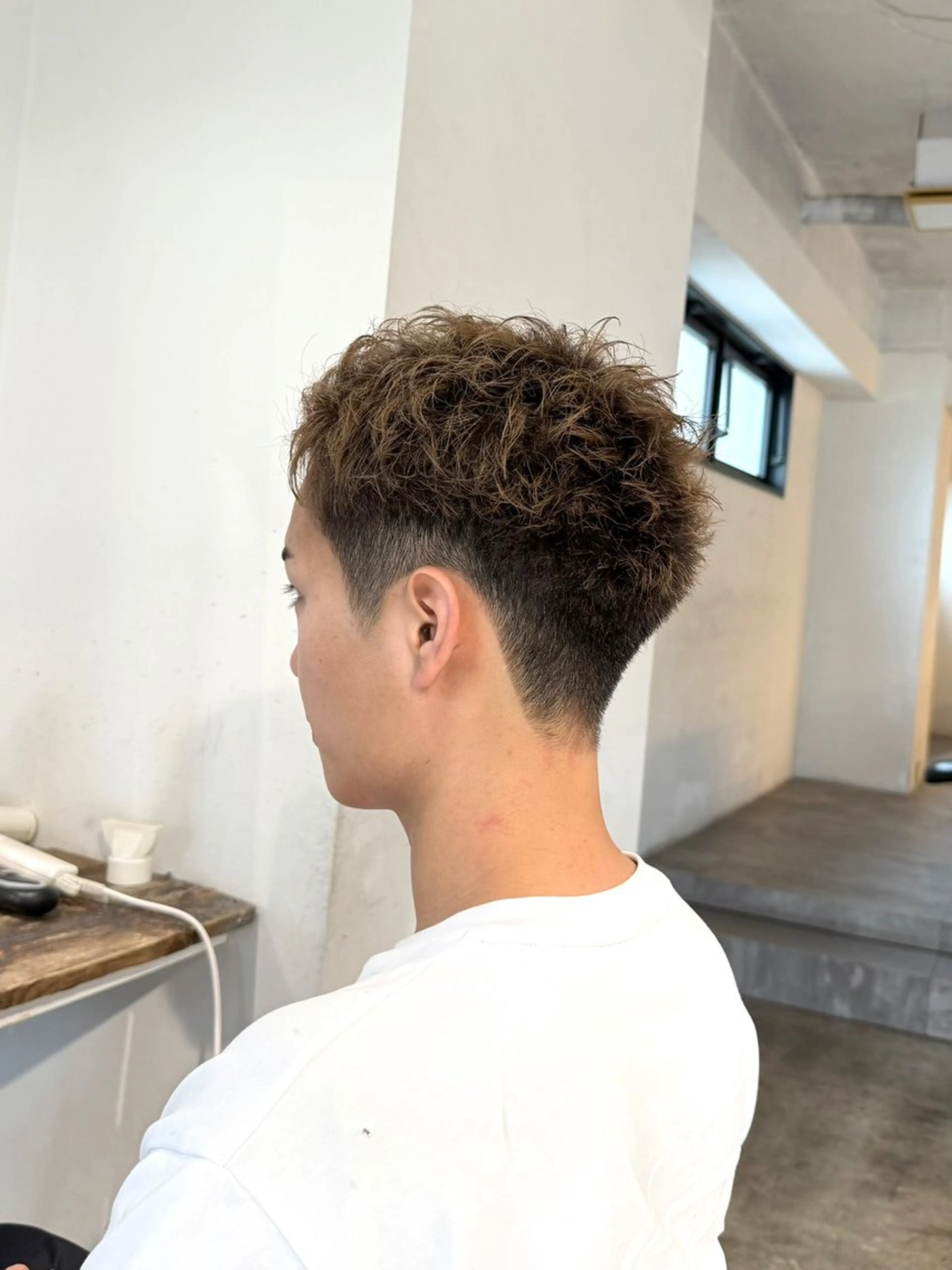 メンズ フェードカット メンズパーマ カット ヘアカラー パーマ トリートメント 骨格補正施術/メンズ 専門美容師/YUYAのヘアスタイル