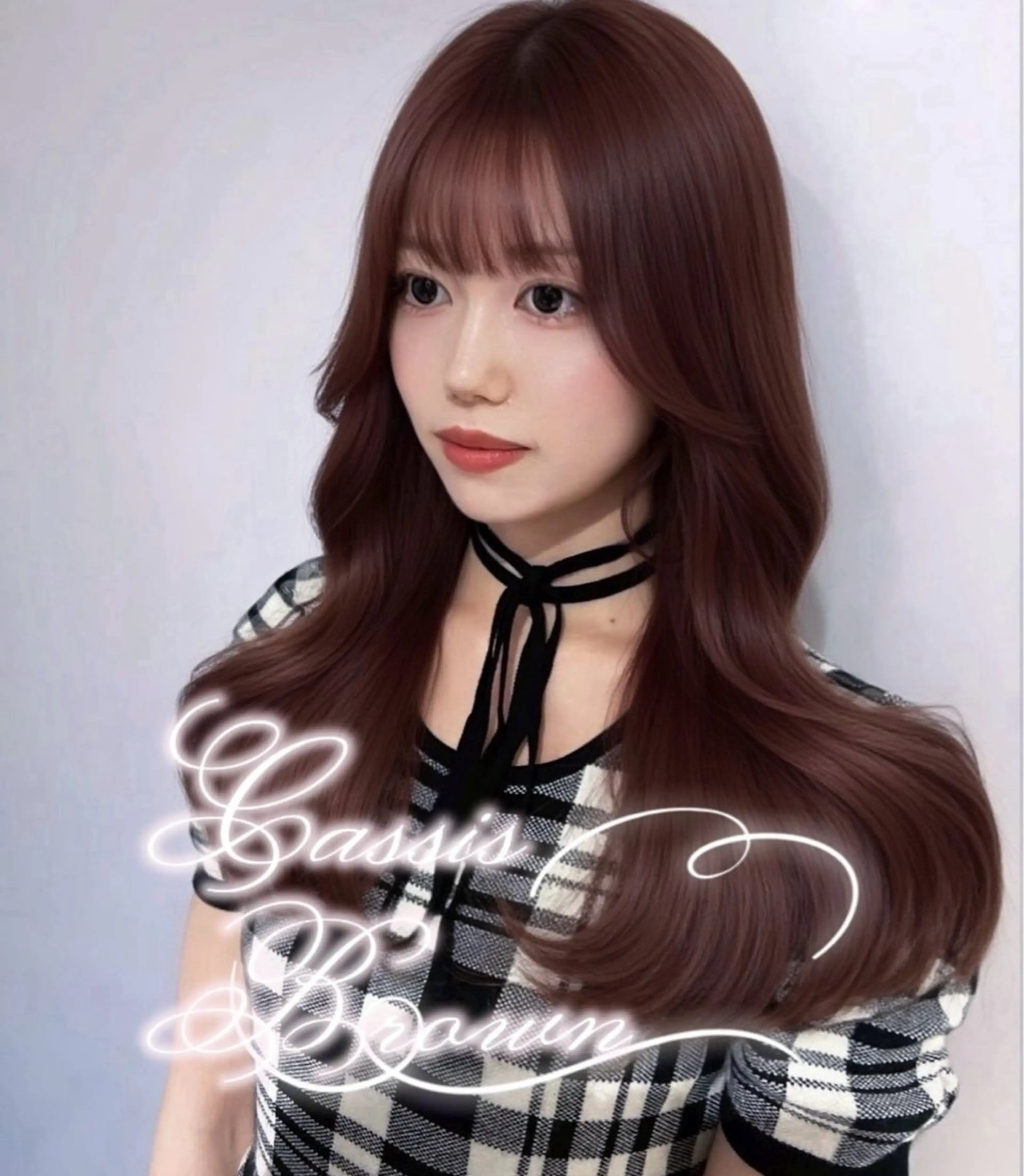 ロング ヘアカラー トリートメント 新宿♡暖色カラー/ エクステ/スズ‎🤍のヘアスタイル