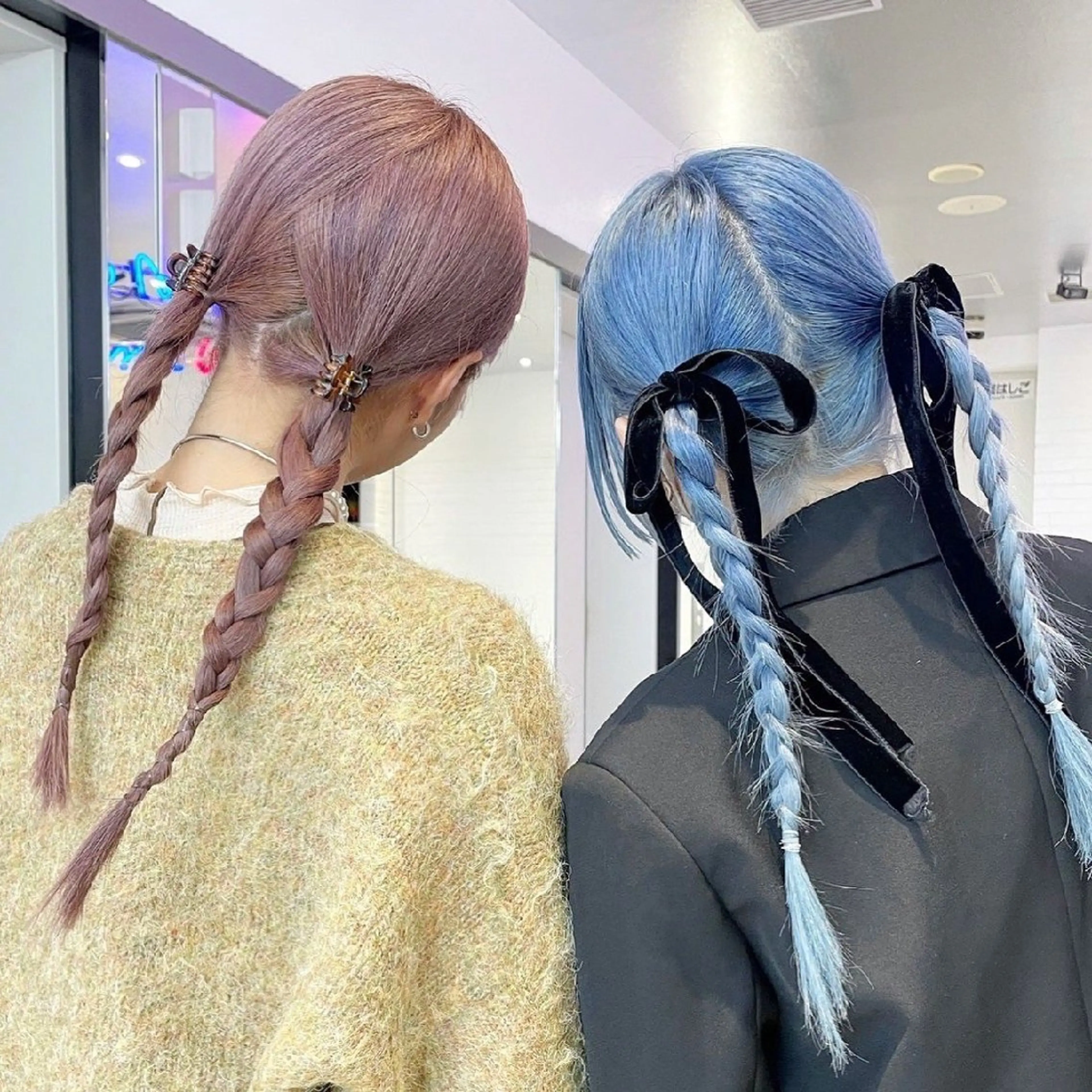 カラー セミロング ヘアカラー トリートメント ✨カラー人気✨ GAME原宿店のヘアスタイル