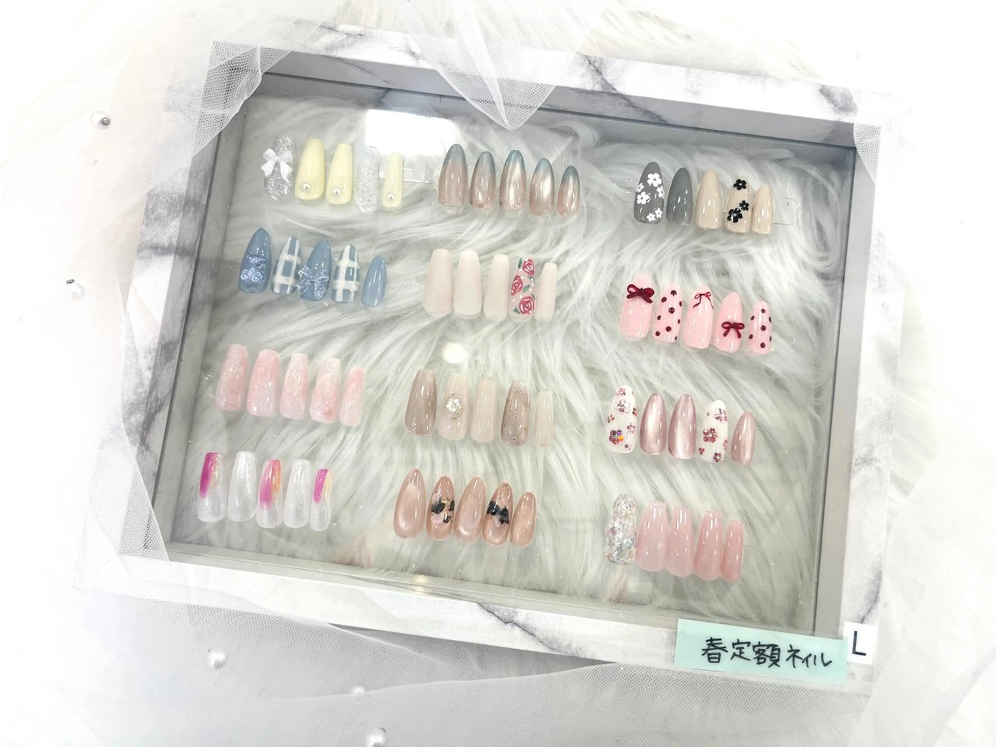 【オフ無】春デザイン ハンドネイル🌸の写真