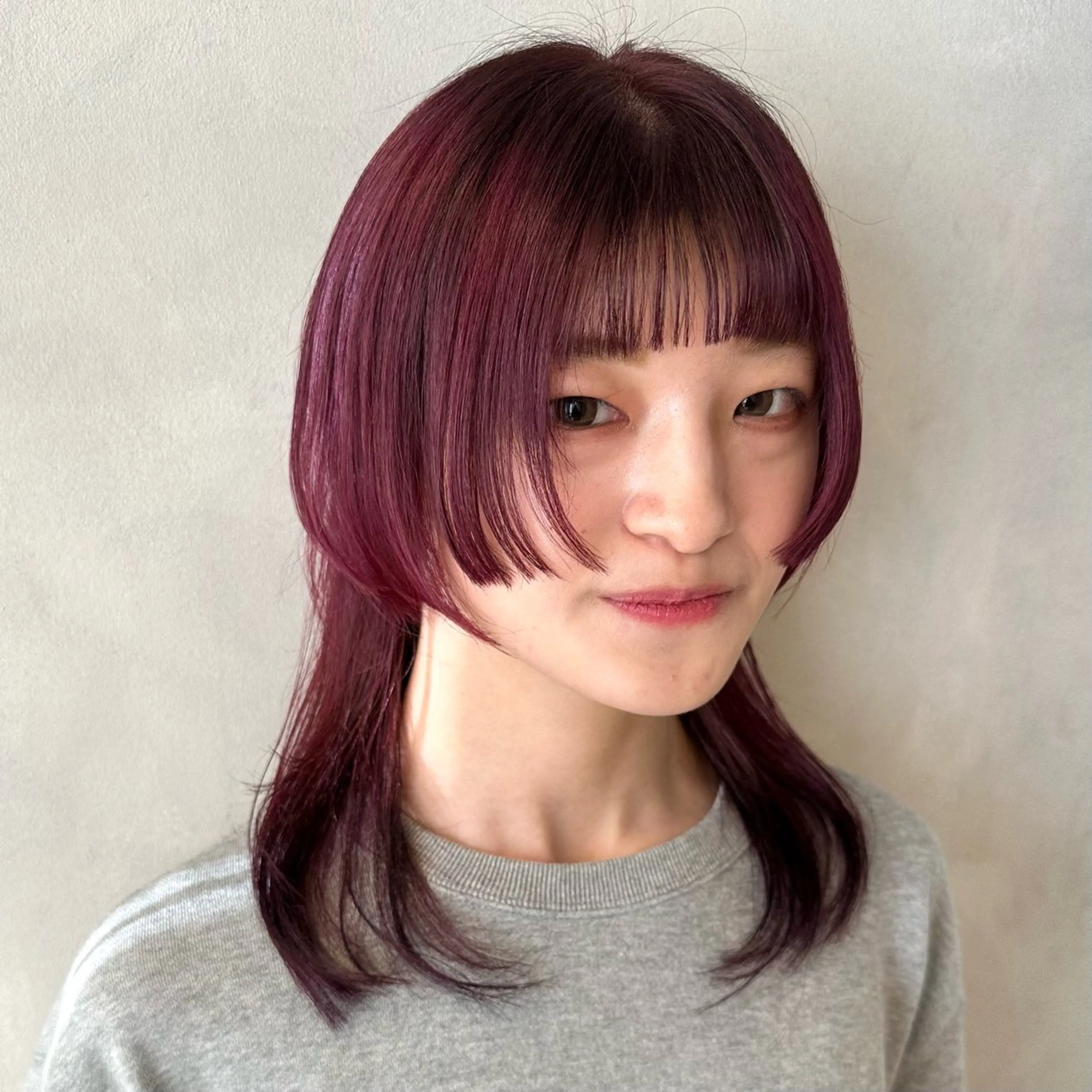 ミディアム カラー カット ヘアカラー トリートメント デザインカラー/パー マ🦖外岡咲希🦖のヘアスタイル