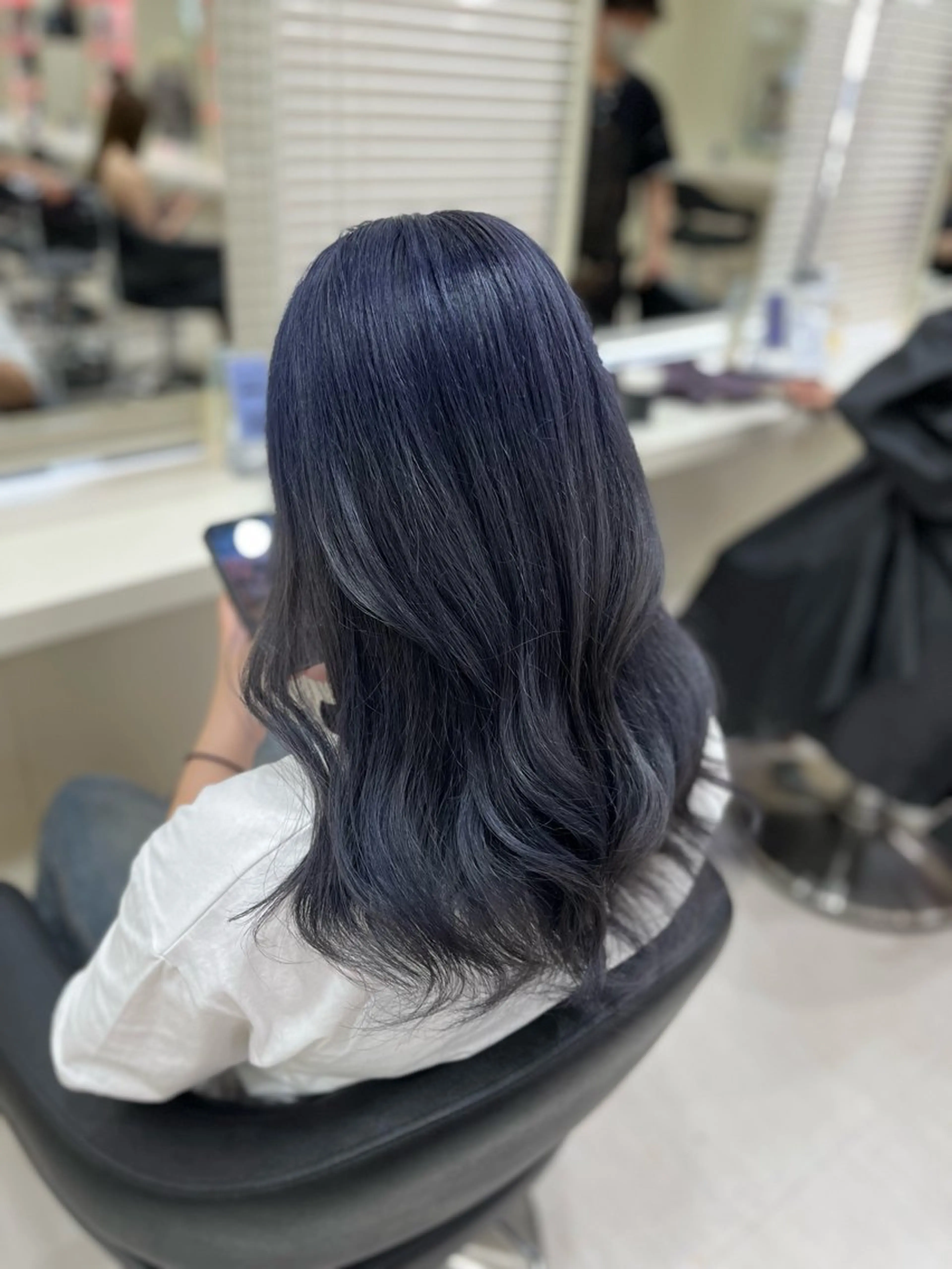 セミロング カラー 💟RINNA 艶カラー💟のヘアスタイル