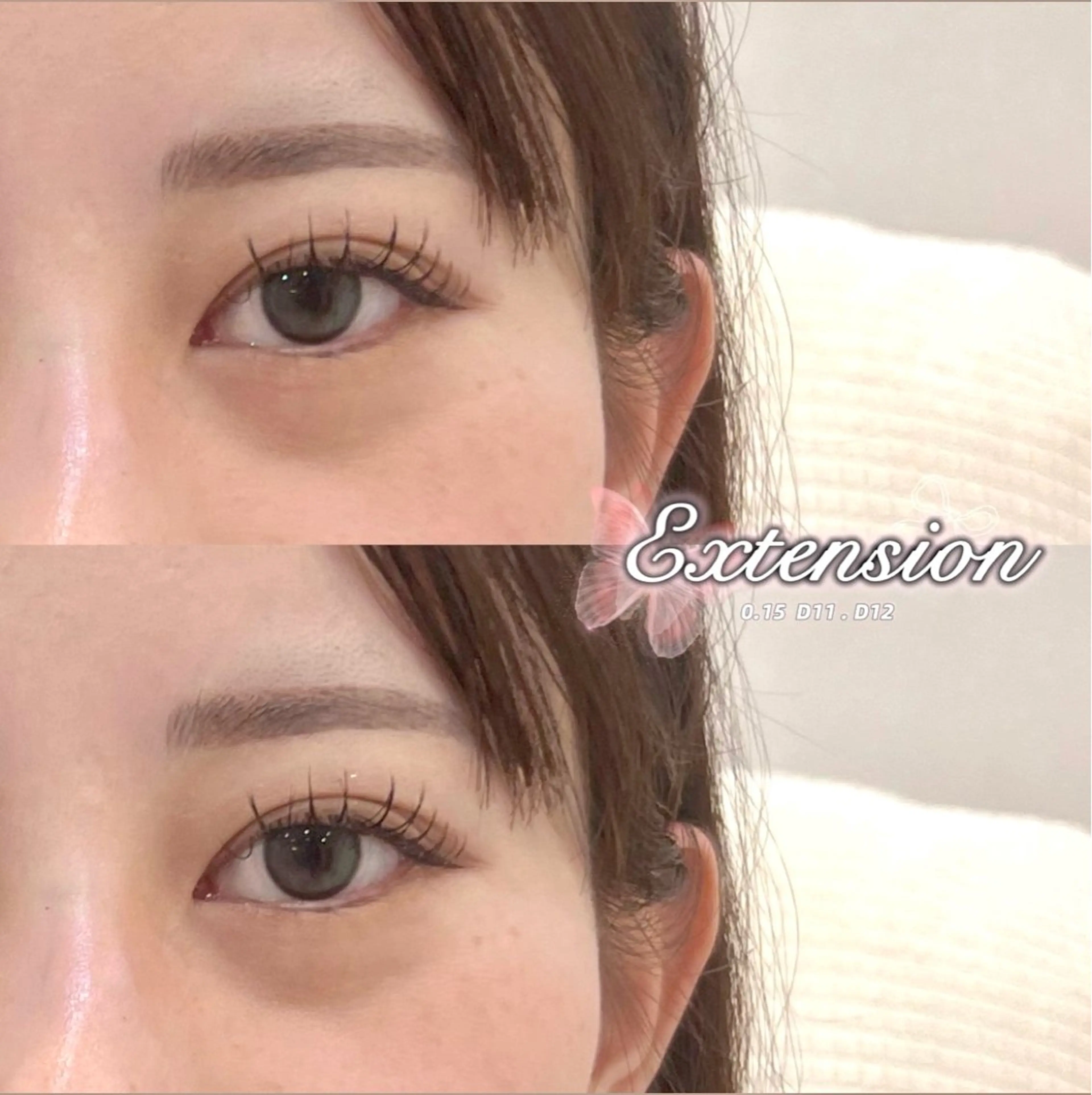 マツエク・マツパ マツエク N a t s u m e 🎀🌙のマツエク・マツパデザイン