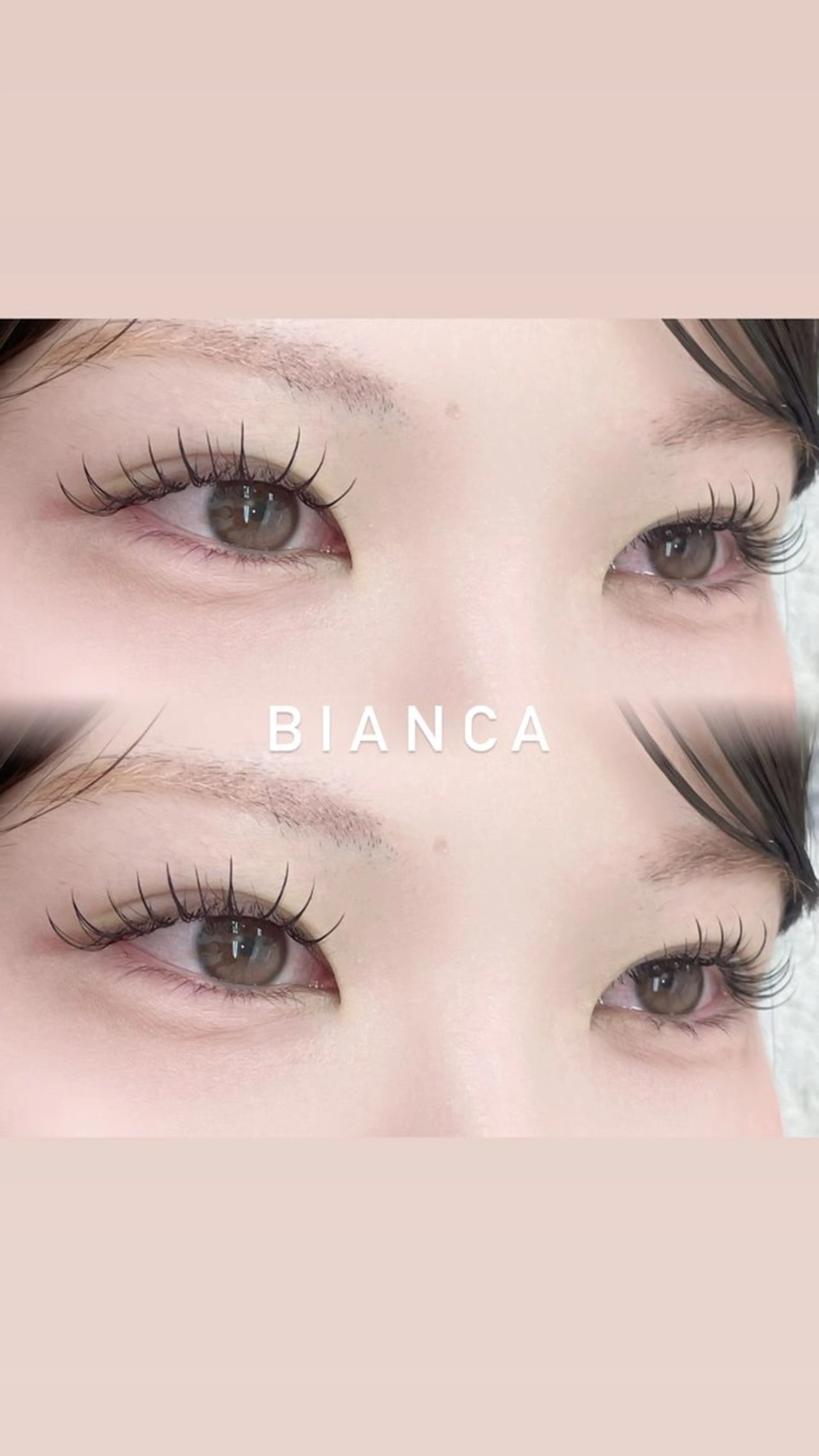 マツエク・マツパ Bianca大宮 ハルナೀ⋆⑅˚のマツエク・マツパデザイン