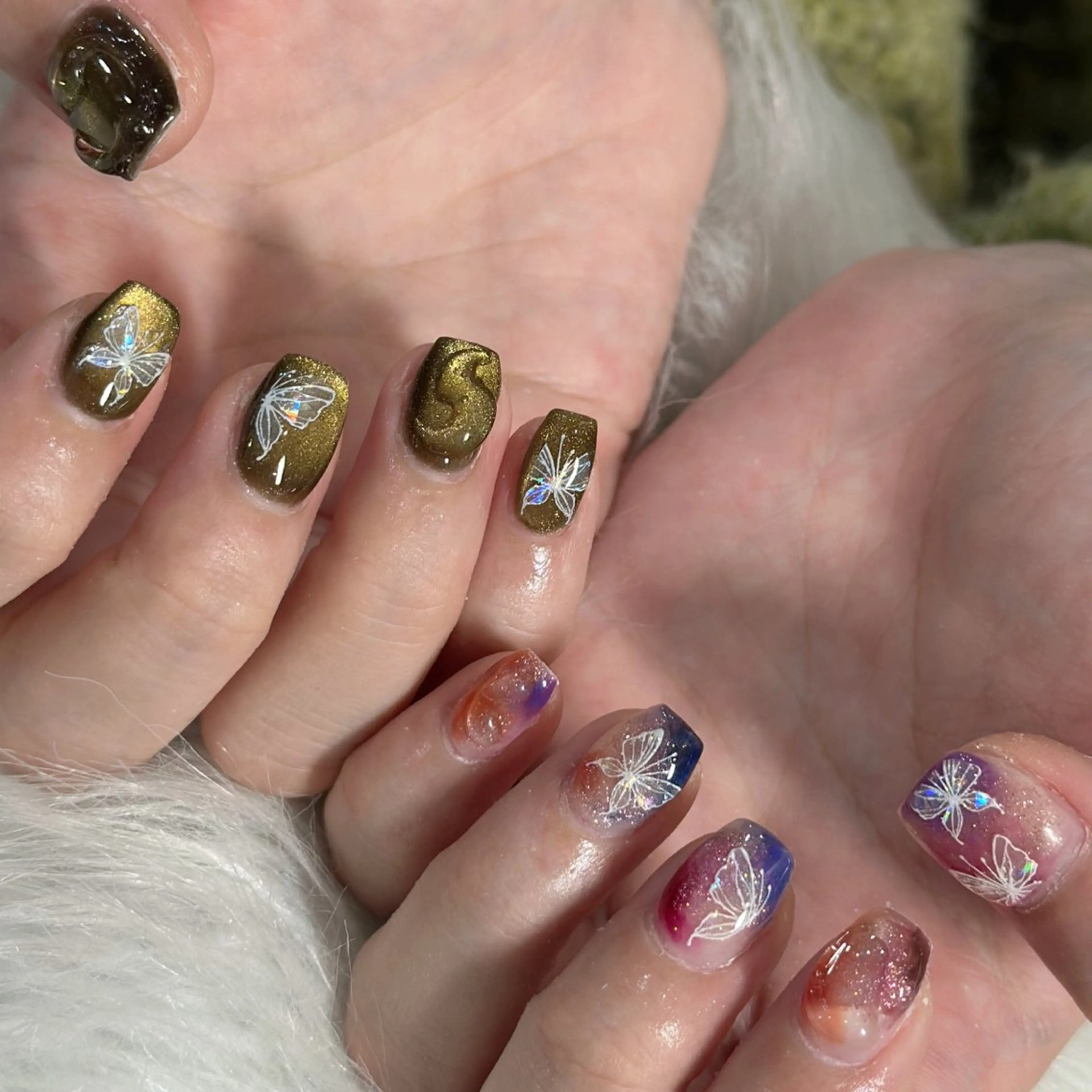 ネイル ハンドネイル フットネイル LAVISH nanamiのネイルデザイン
