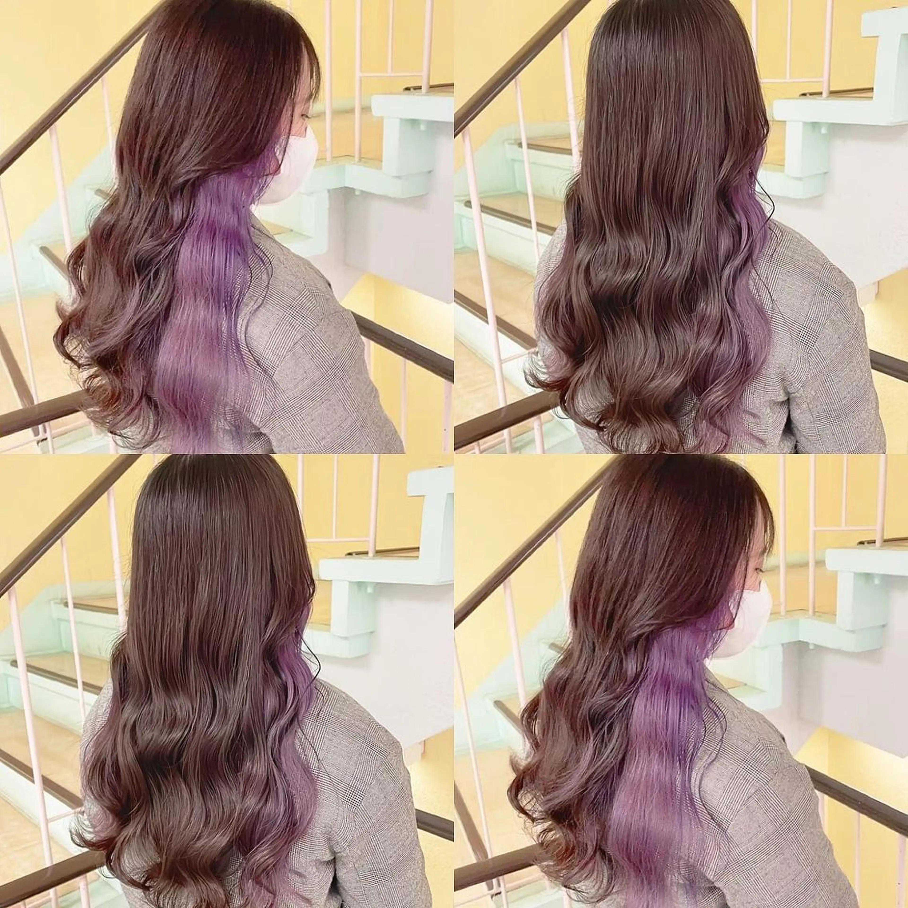 カラー ヘアカラー トリートメント 渋谷:インナーカラー ／🍒エリカ🍒のヘアスタイル