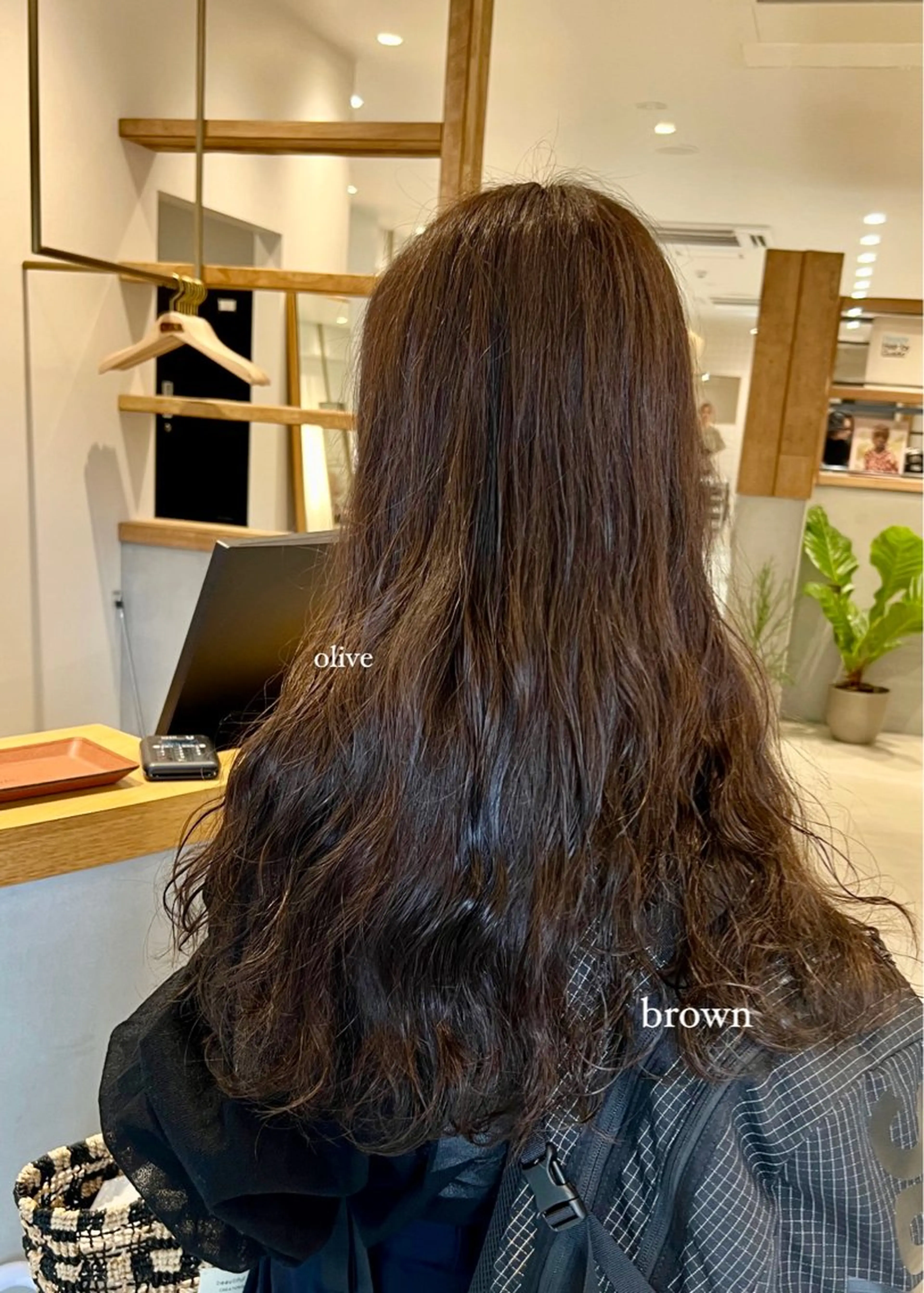 ロング カット パーマ パーマ/名古屋パーマ / コデラ ナナホのヘアスタイル