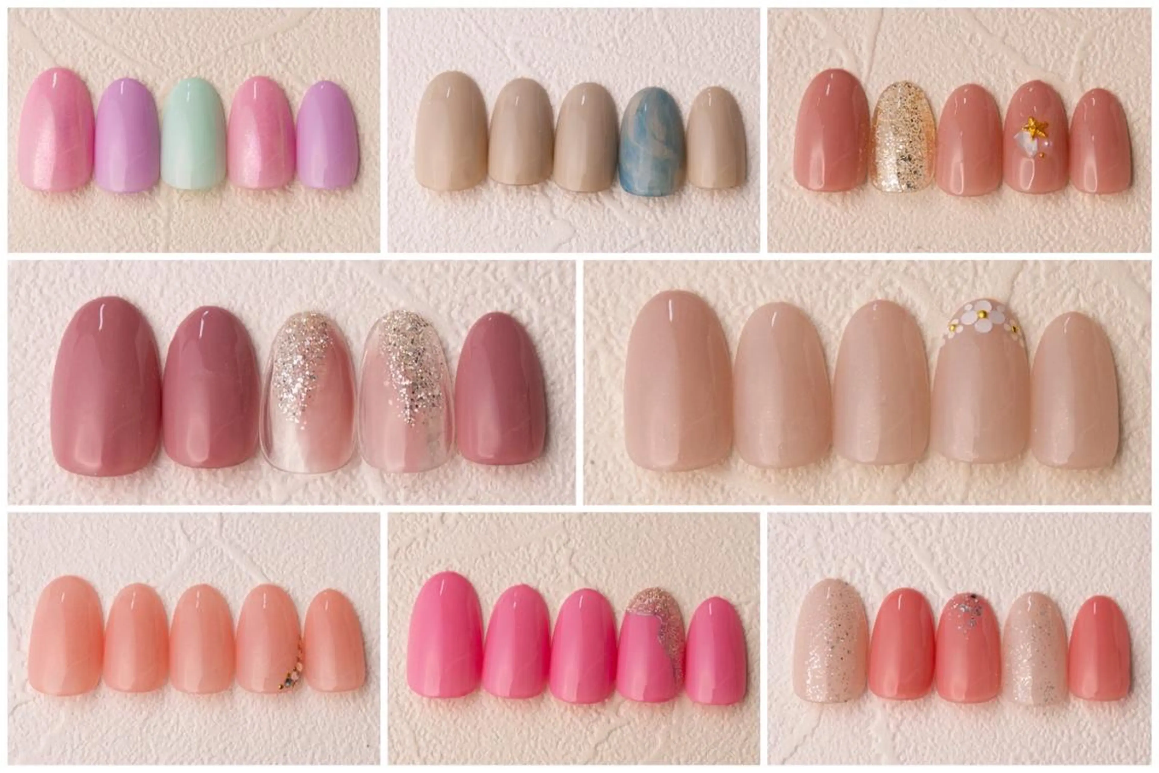 ネイル シンプルネイル クレアラルーチェ 広島店のネイルデザイン