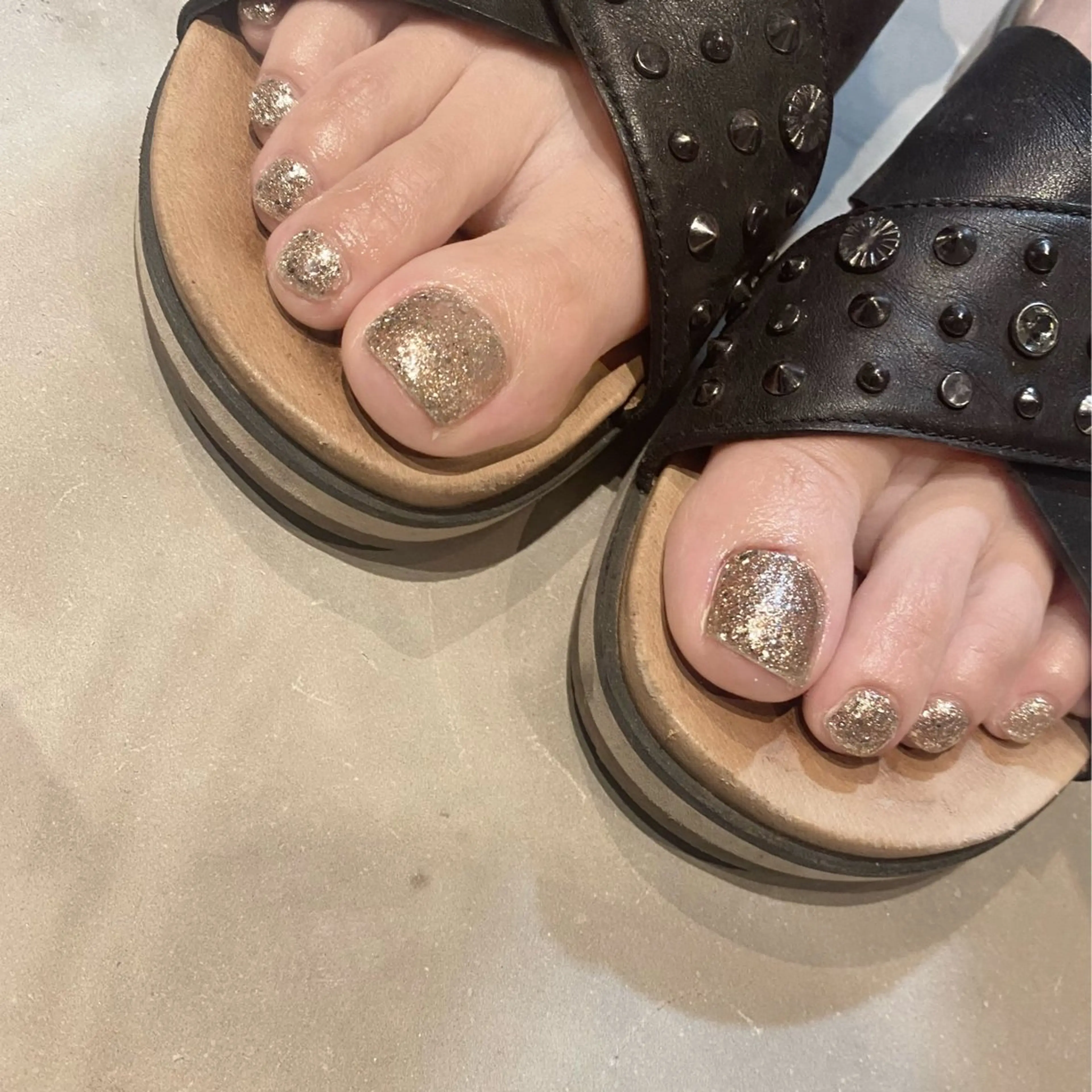 【新春キャンペーン🌸】他店オフ込み フットワンカラーネイルの写真