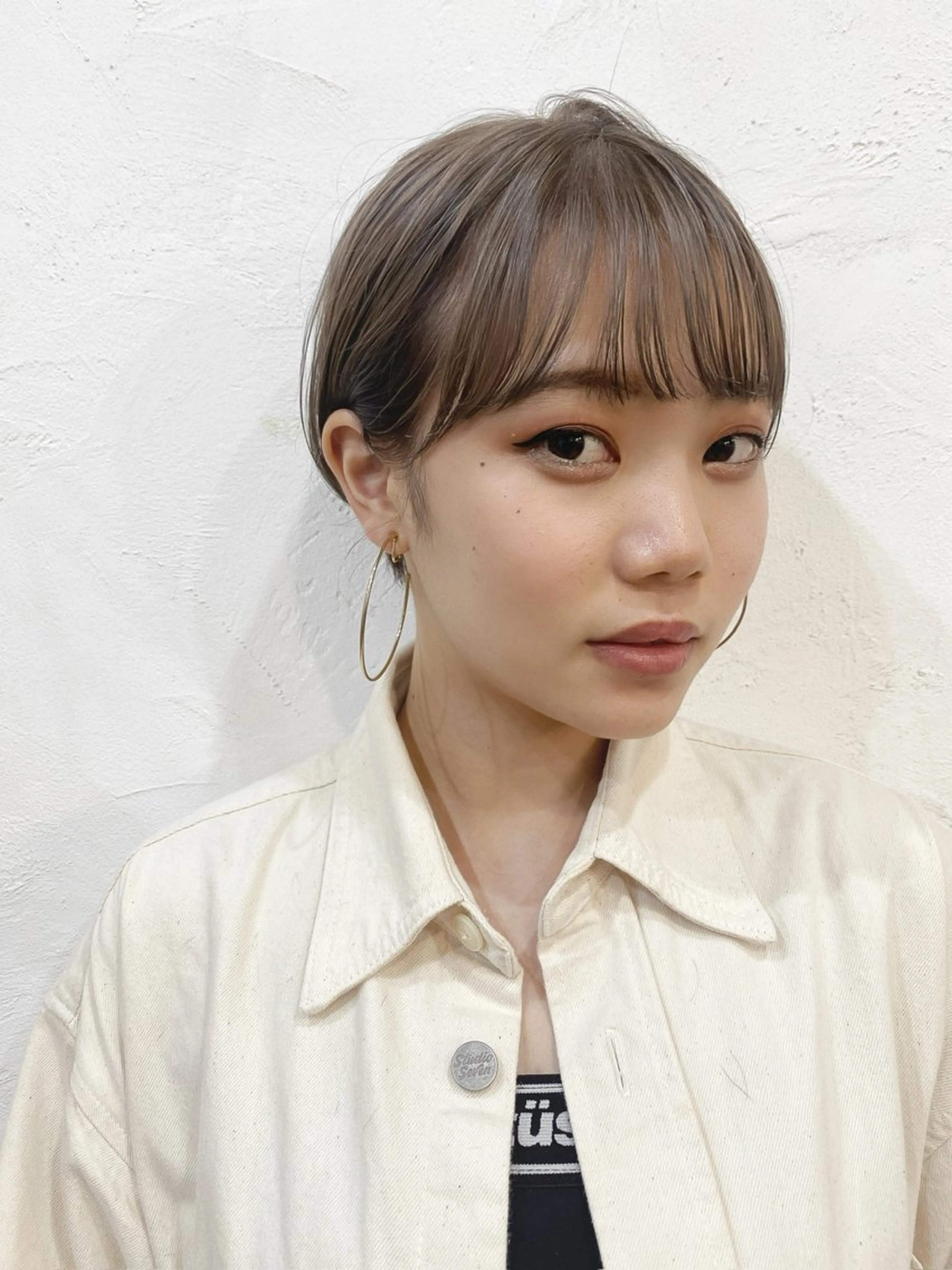 ショート 透明感カラー🍃 レイヤースタイル✨葵のヘアスタイル