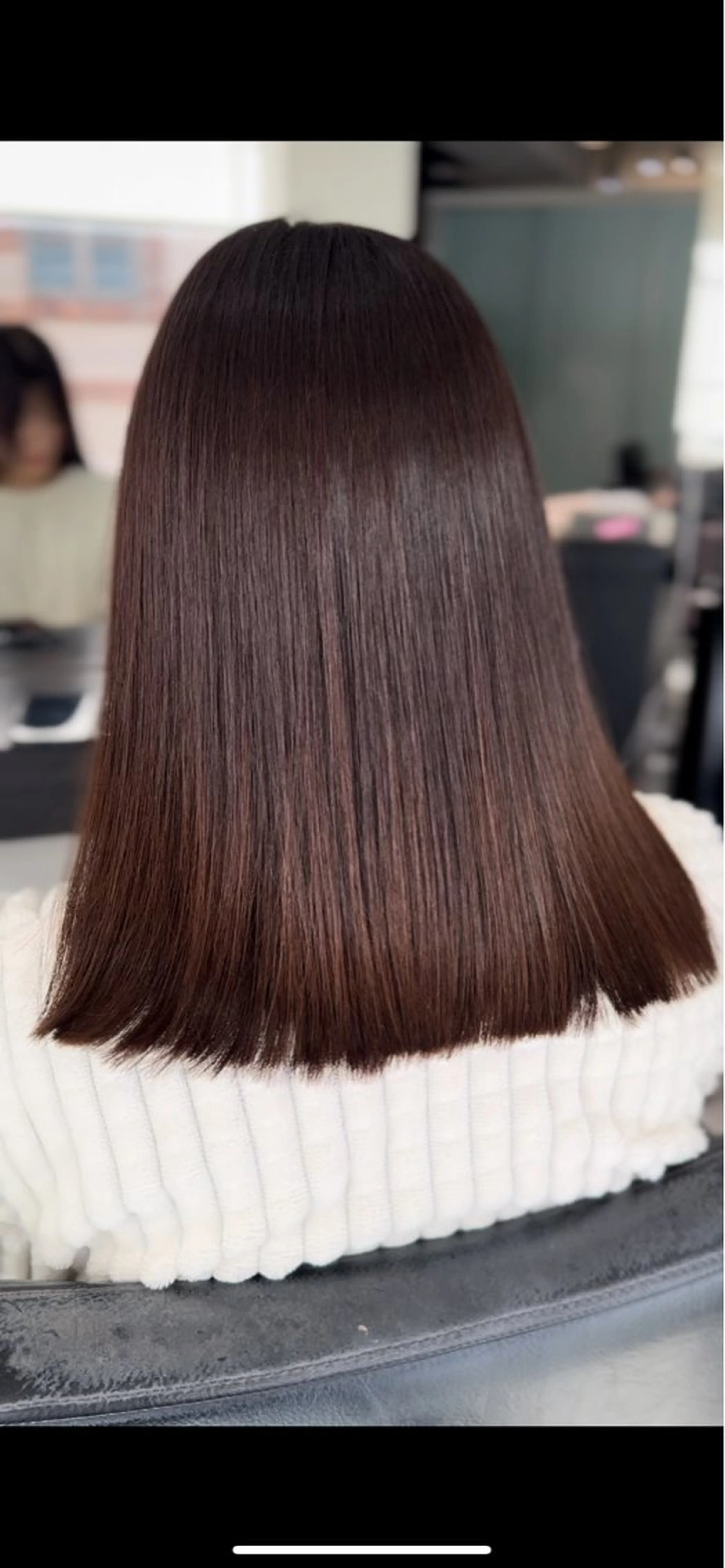 セミロング 人気沸騰中✨ヘア メイク✨フジモリのヘアスタイル