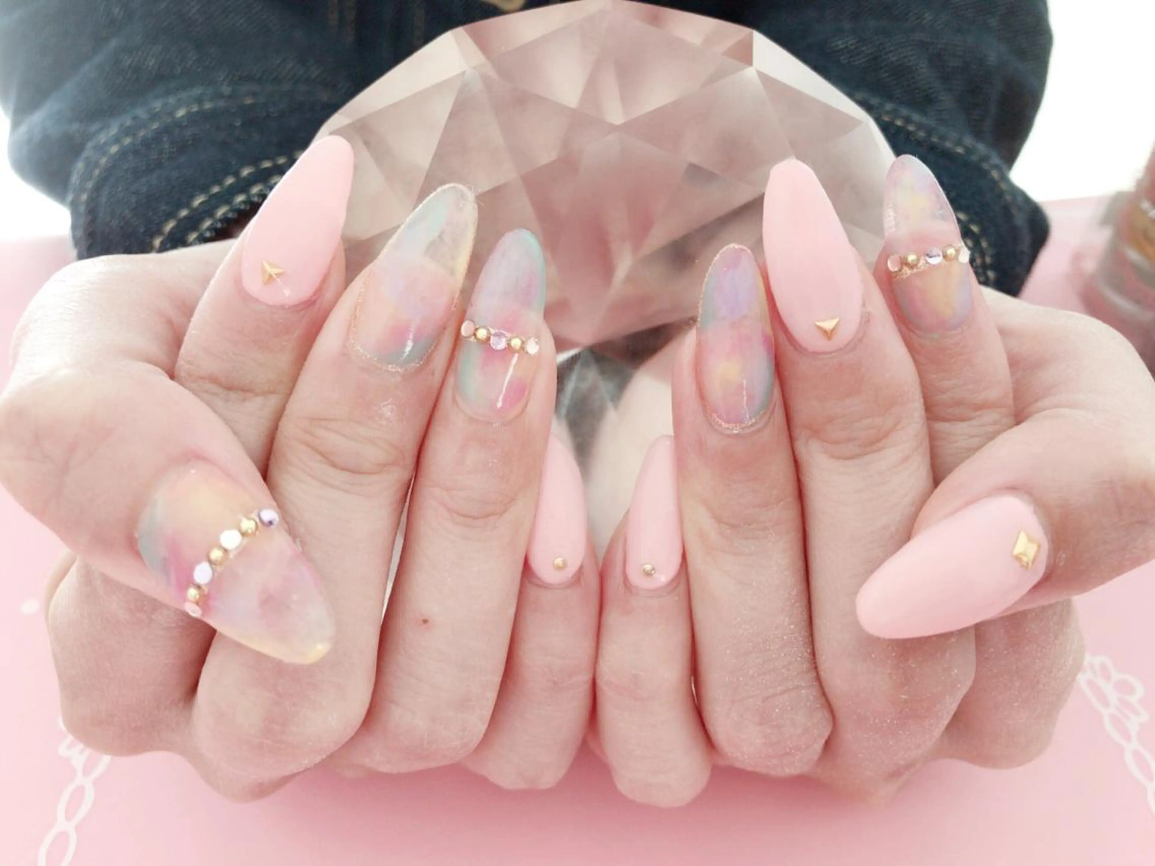 ネイル アートネイル 長さ出し その他(ネイル) エース ネイルのネイルデザイン