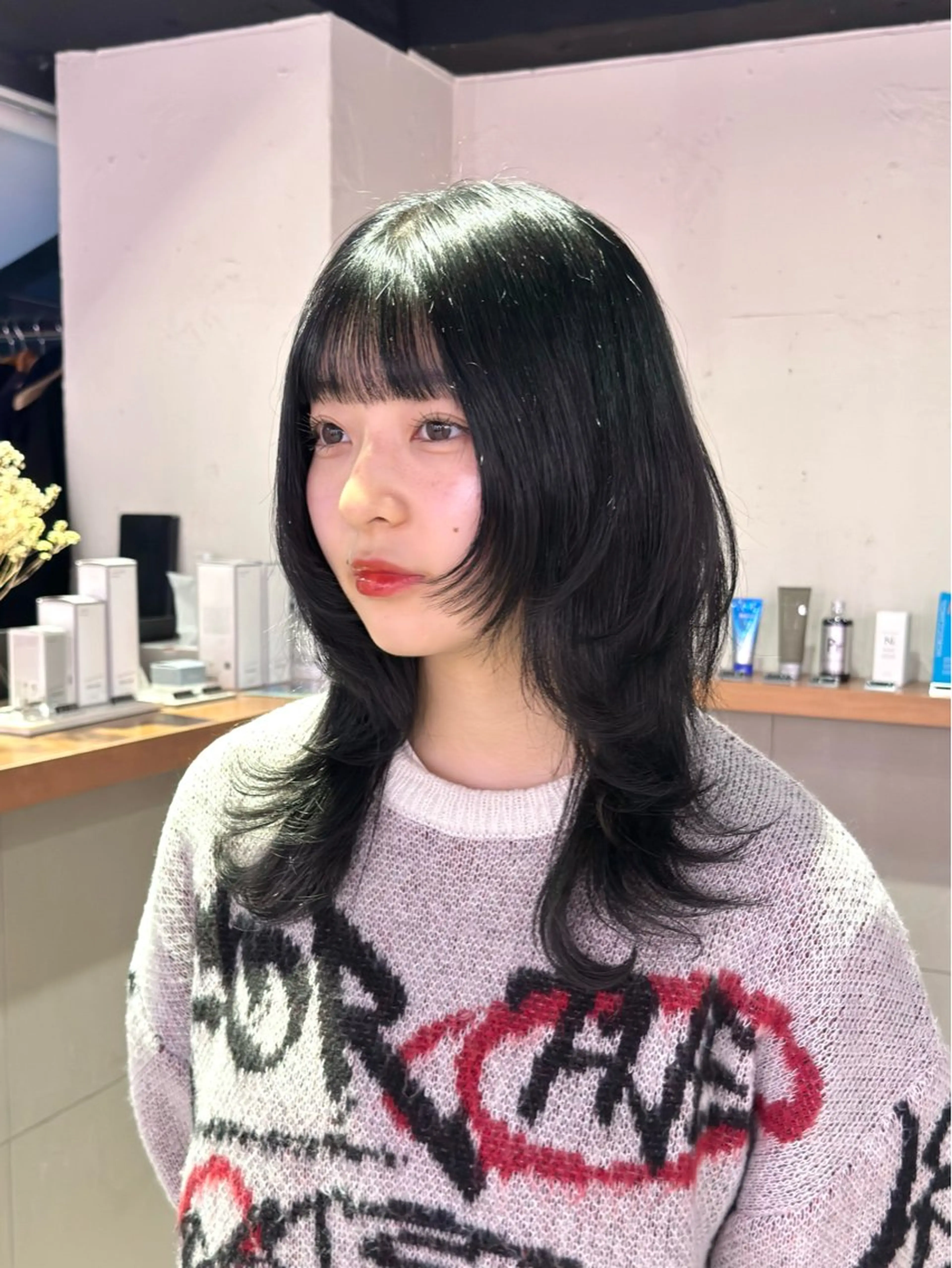 ミディアム 髪質改善/ブリーチ /長山遼太郎のヘアスタイル