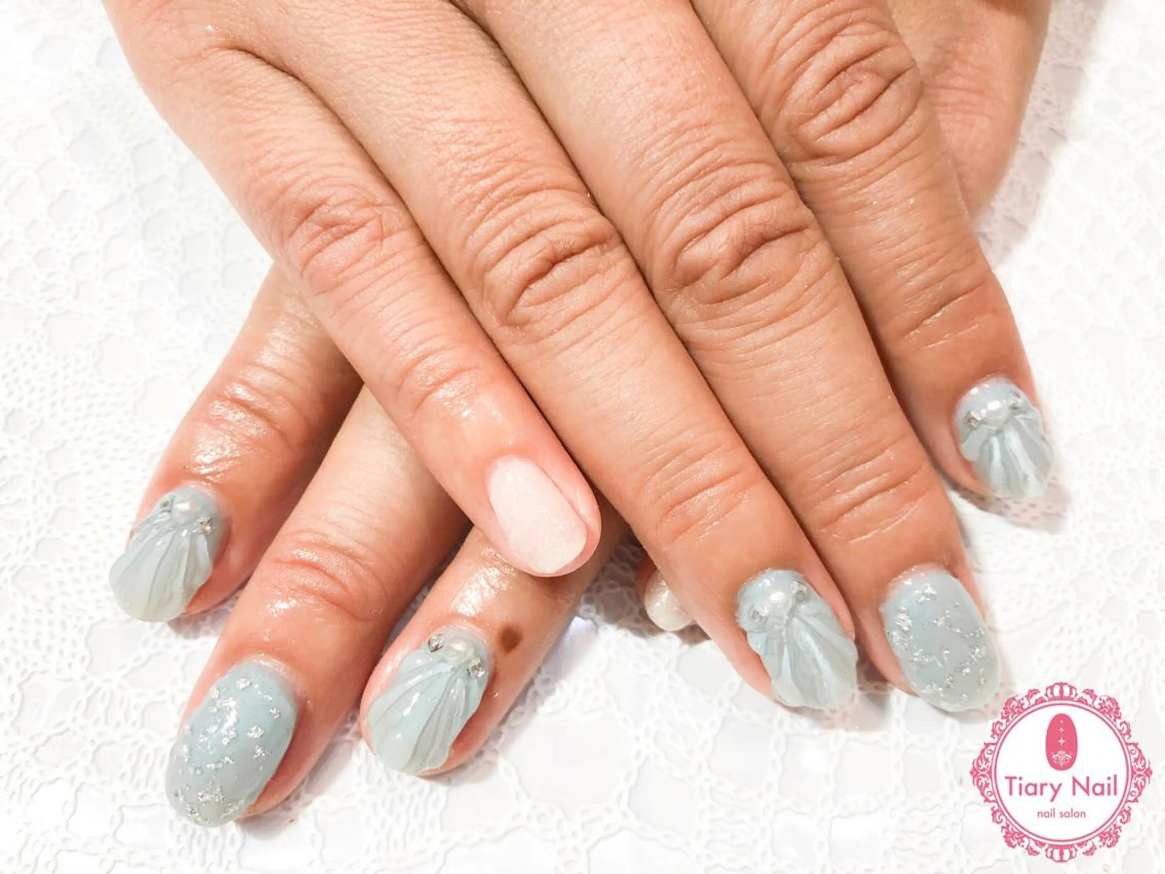 ネイル tiarynail K K🐼のネイルデザイン