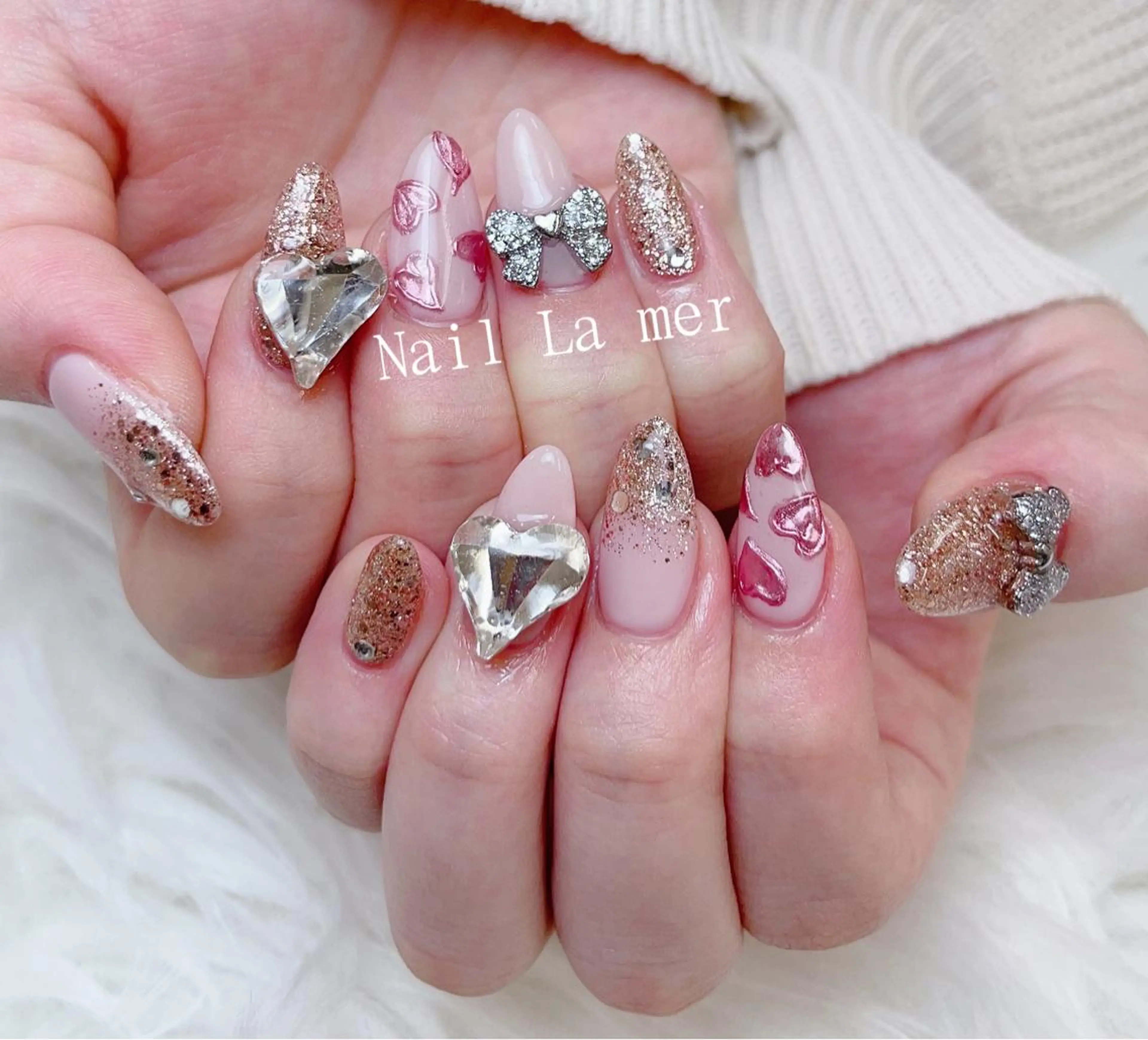 ネイル 持ち込み La Merのネイルデザイン
