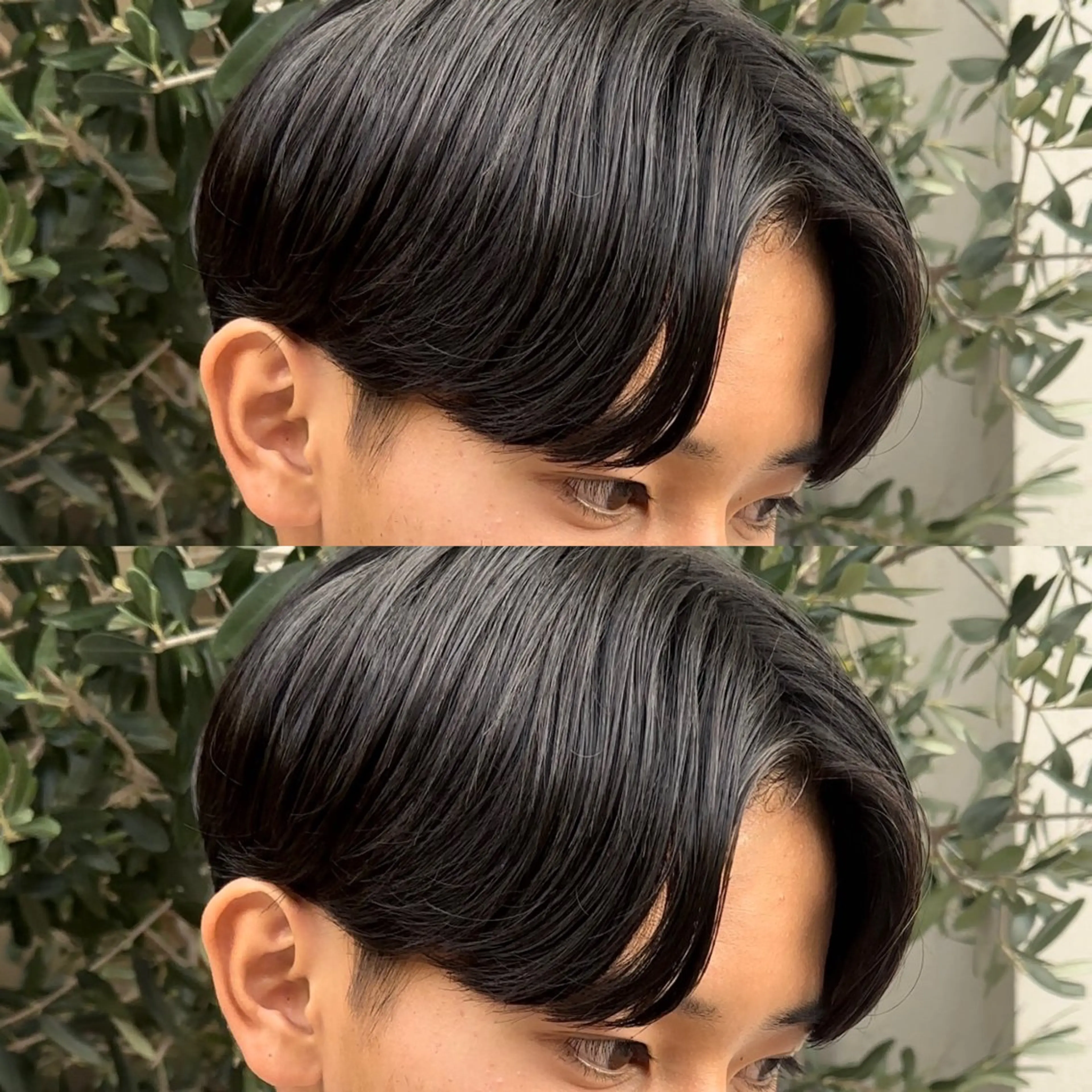 ミディアム パーマ メンズ ミディアムパーマ アップバング メンズパーマ ニュアンスパーマ カット パーマ 年間2000名担当◎ パーマ職人/仲原佑樹のヘアスタイル