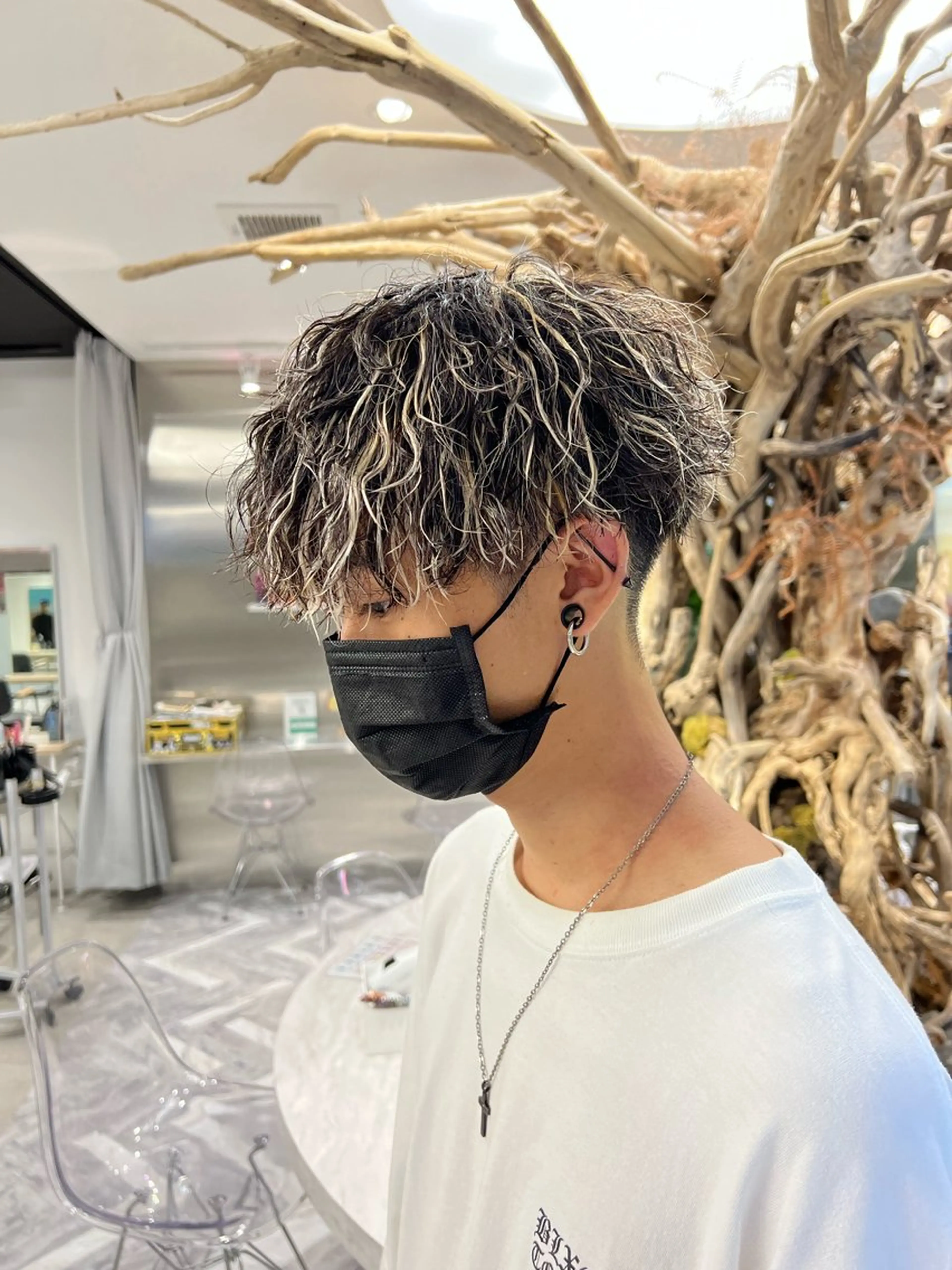 カラー パーマ メンズ 【圧倒的センス】 まる/メンズカラーのヘアスタイル