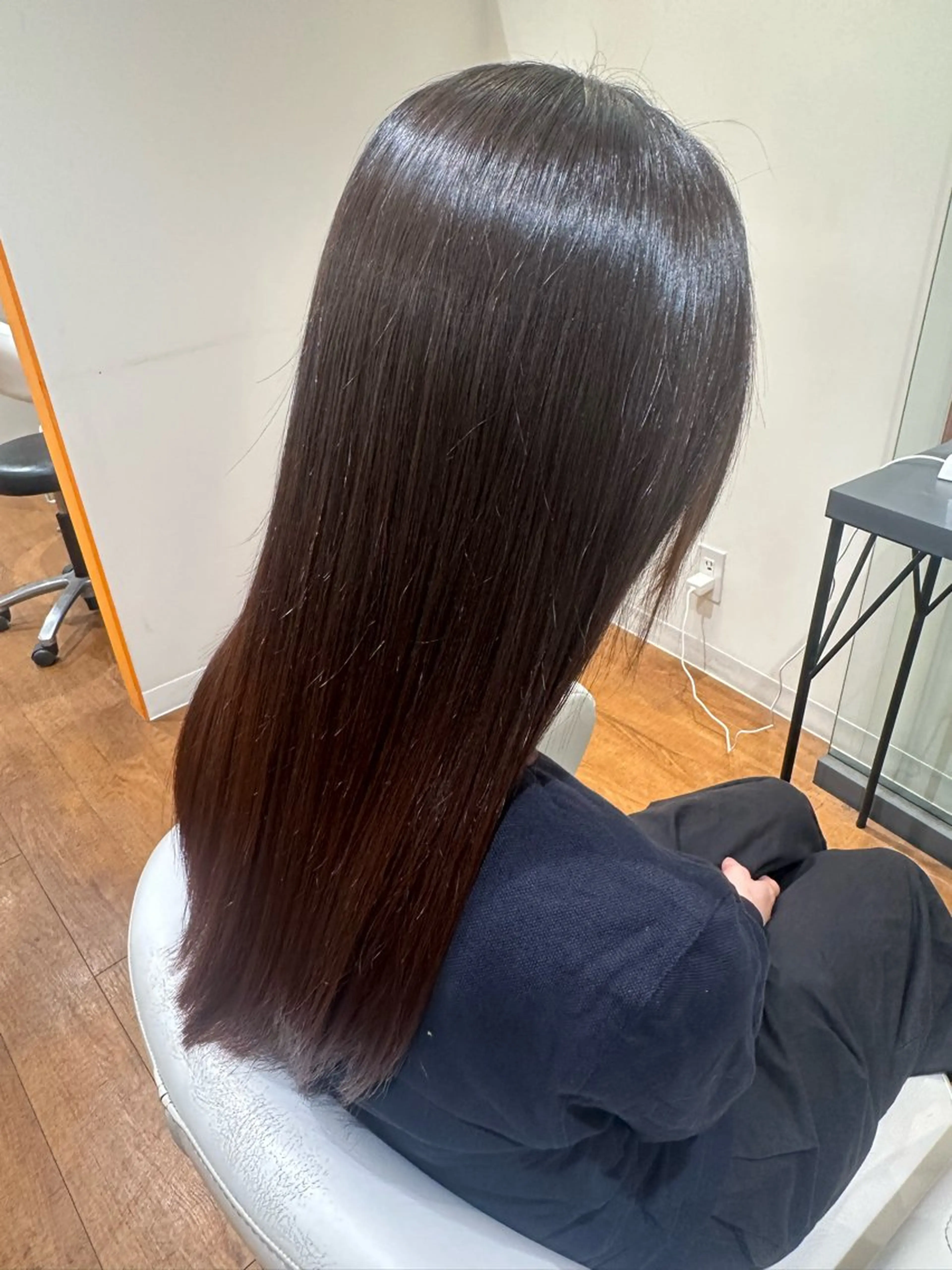 ロング カット トリートメント anoたまプラーザ 牧野直樹のヘアスタイル