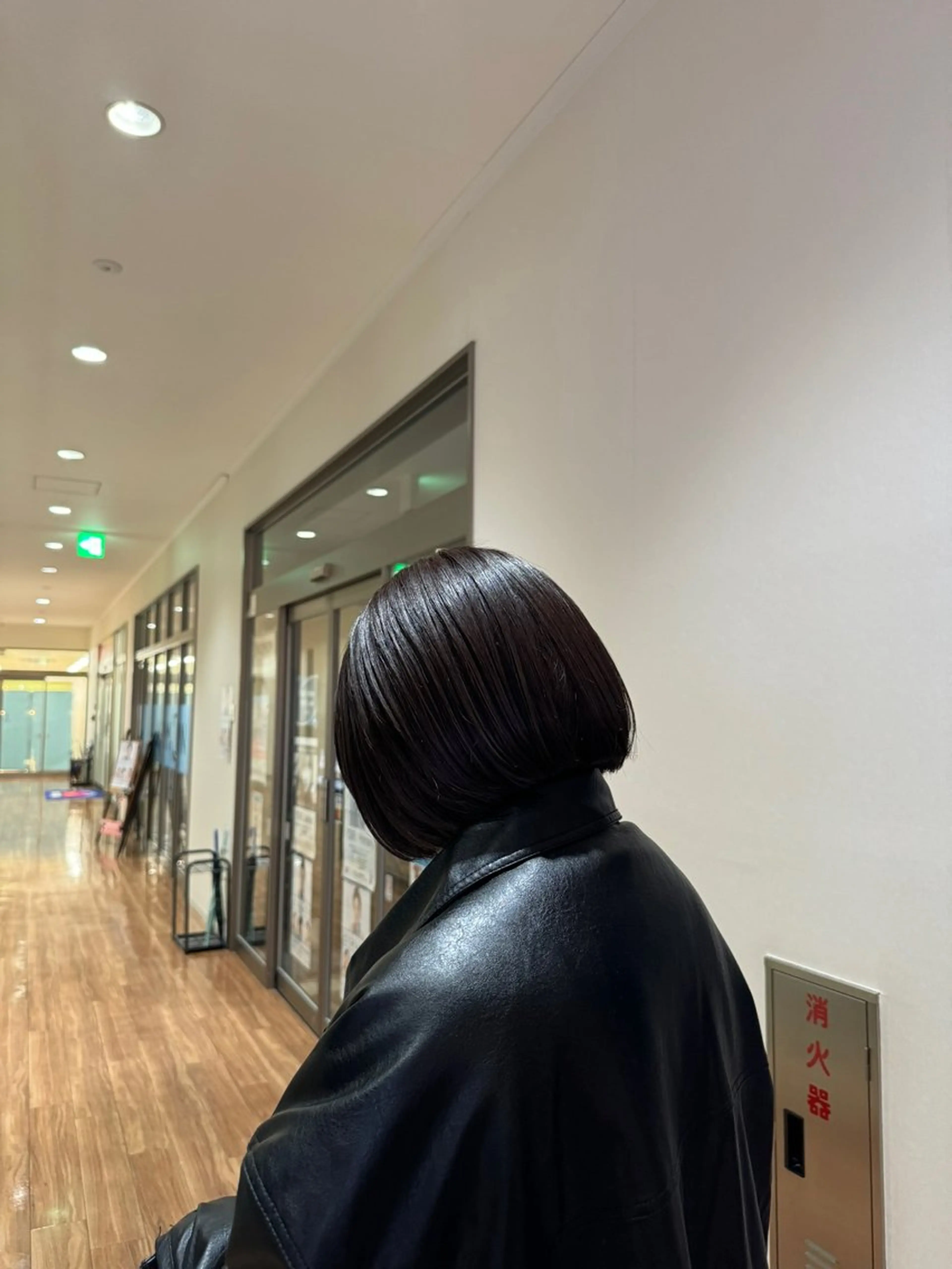 カラー ディープパープル カット ヘアカラー HANA ☺︎のヘアスタイル