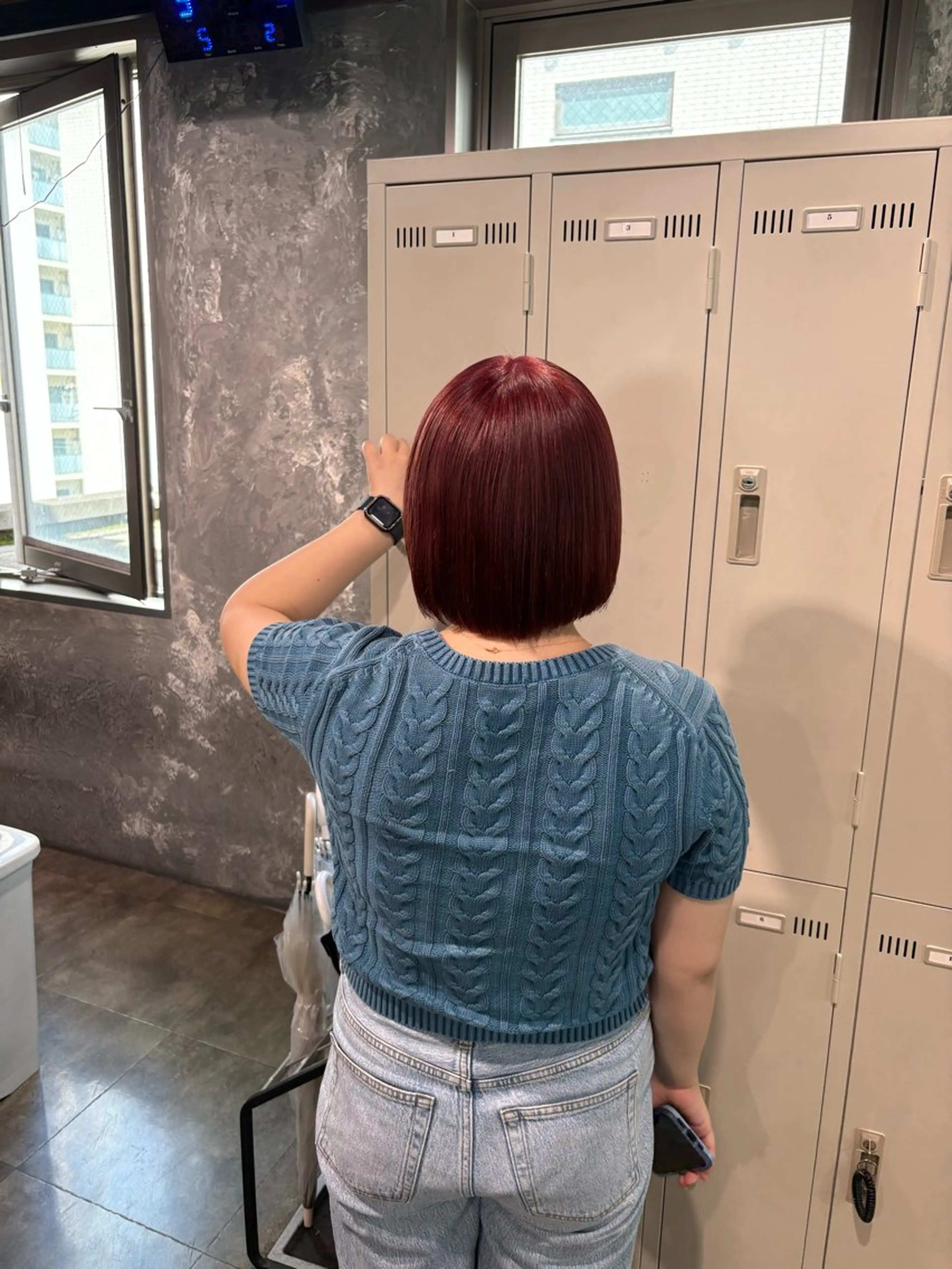 ショート カラー ヘアカラー ハイトーン 横浜💞ミオのヘアスタイル