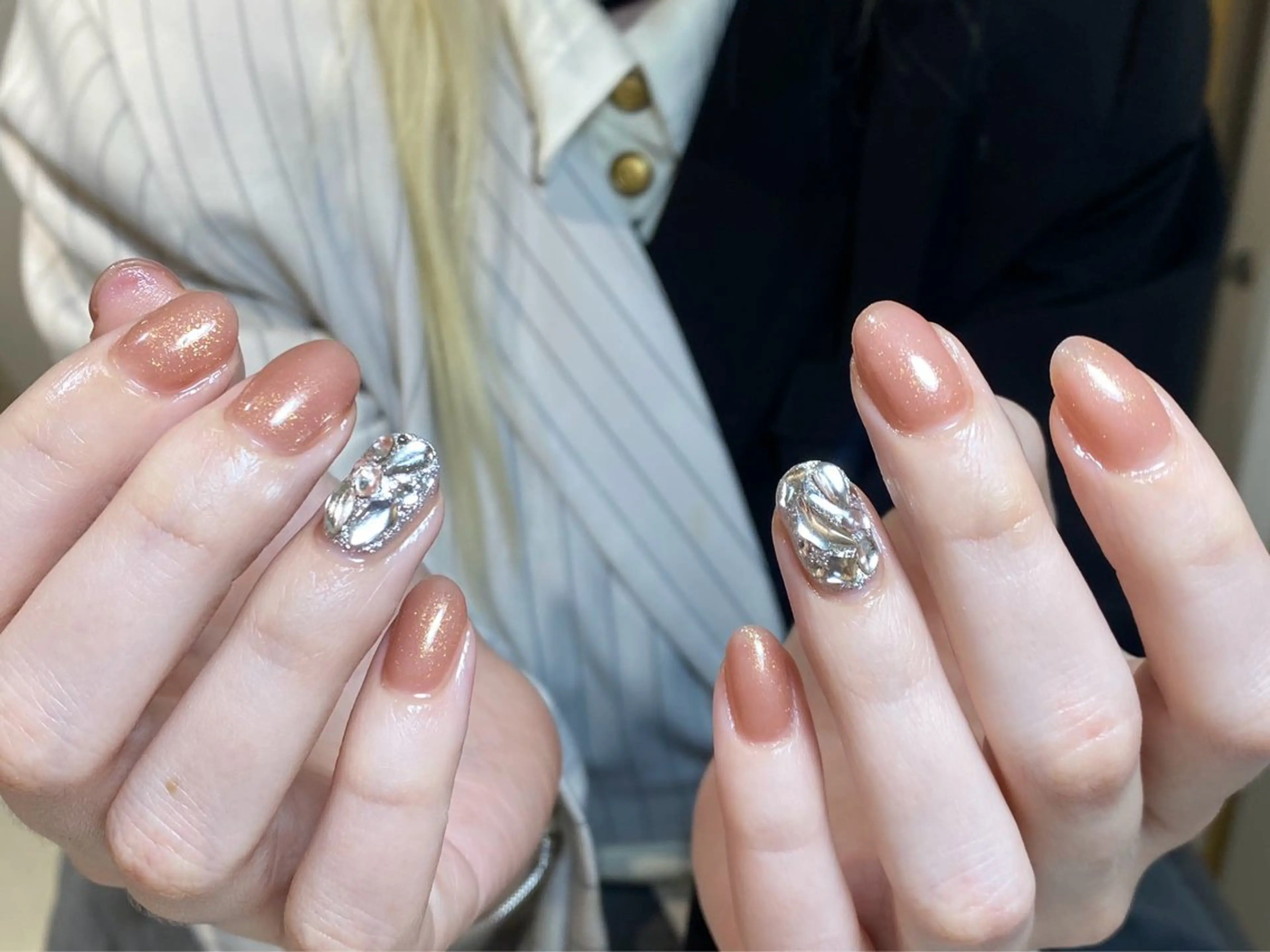 ネイル ハンドネイル Venus nail チップ長さだし専門店のネイルデザイン