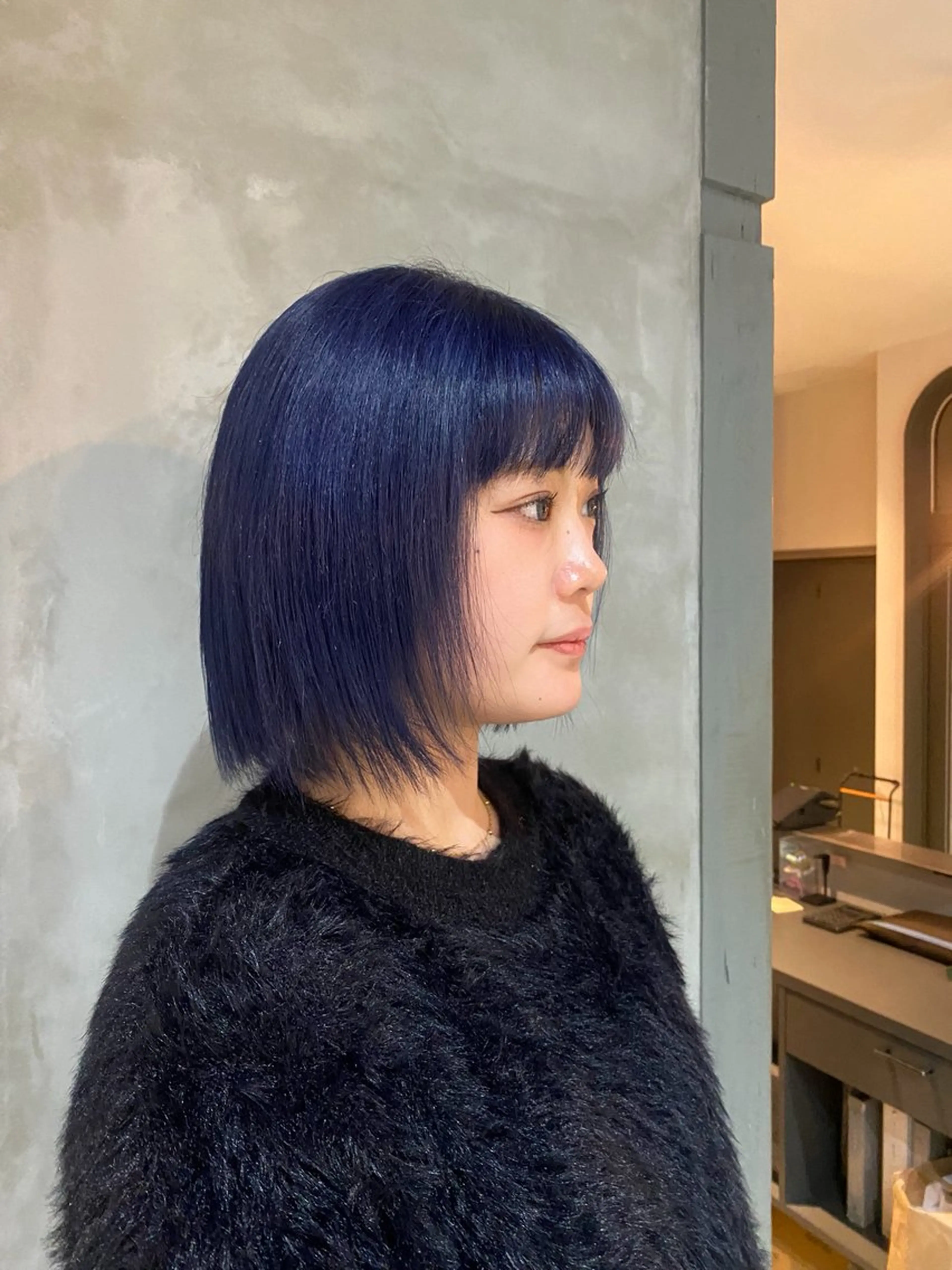 カラー ブリーチ ヘアカラー 長嶋 まりののヘアスタイル