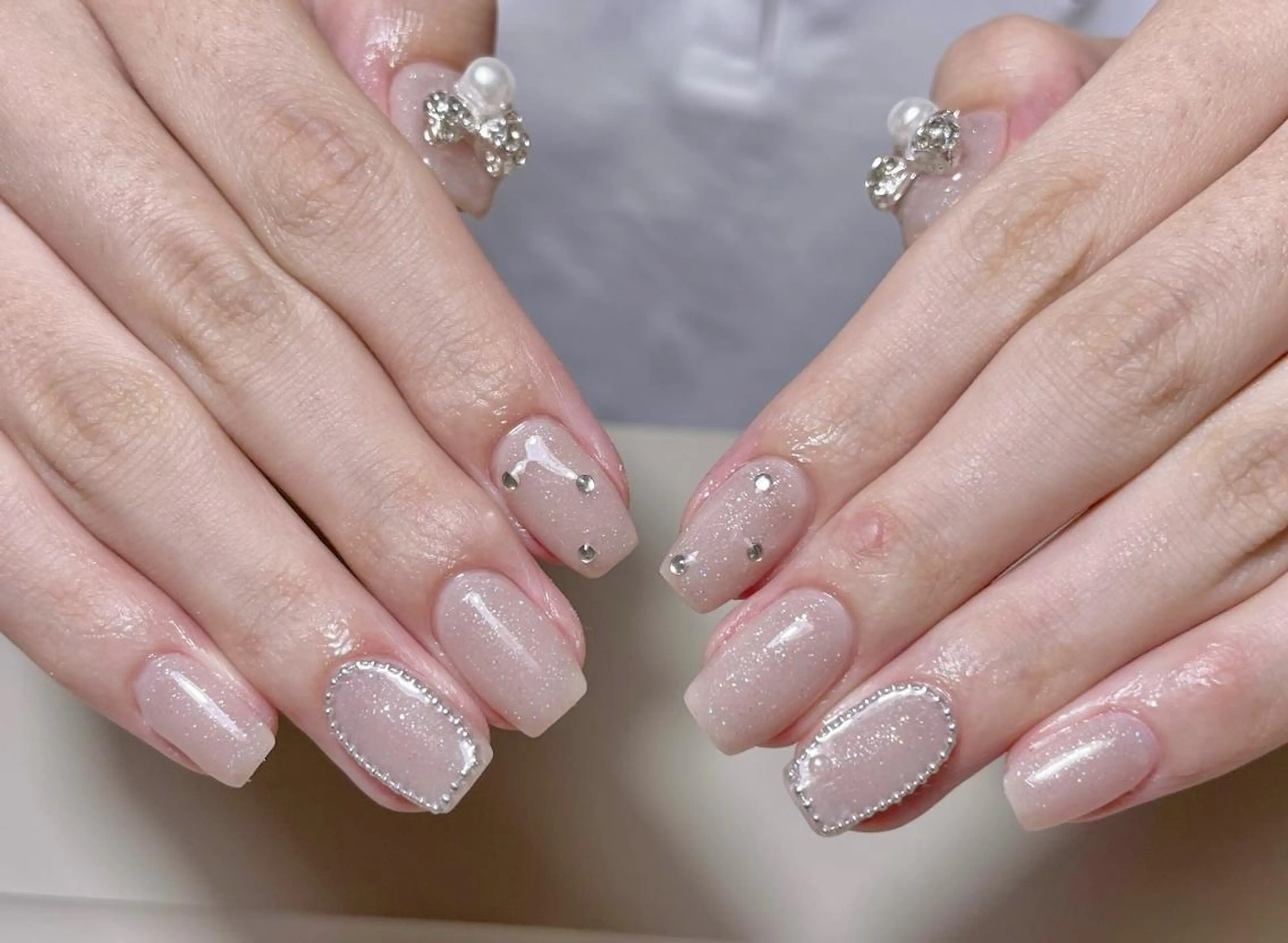 ネイル ハンドネイル ハンドケア 🍑 momo_nailのネイルデザイン