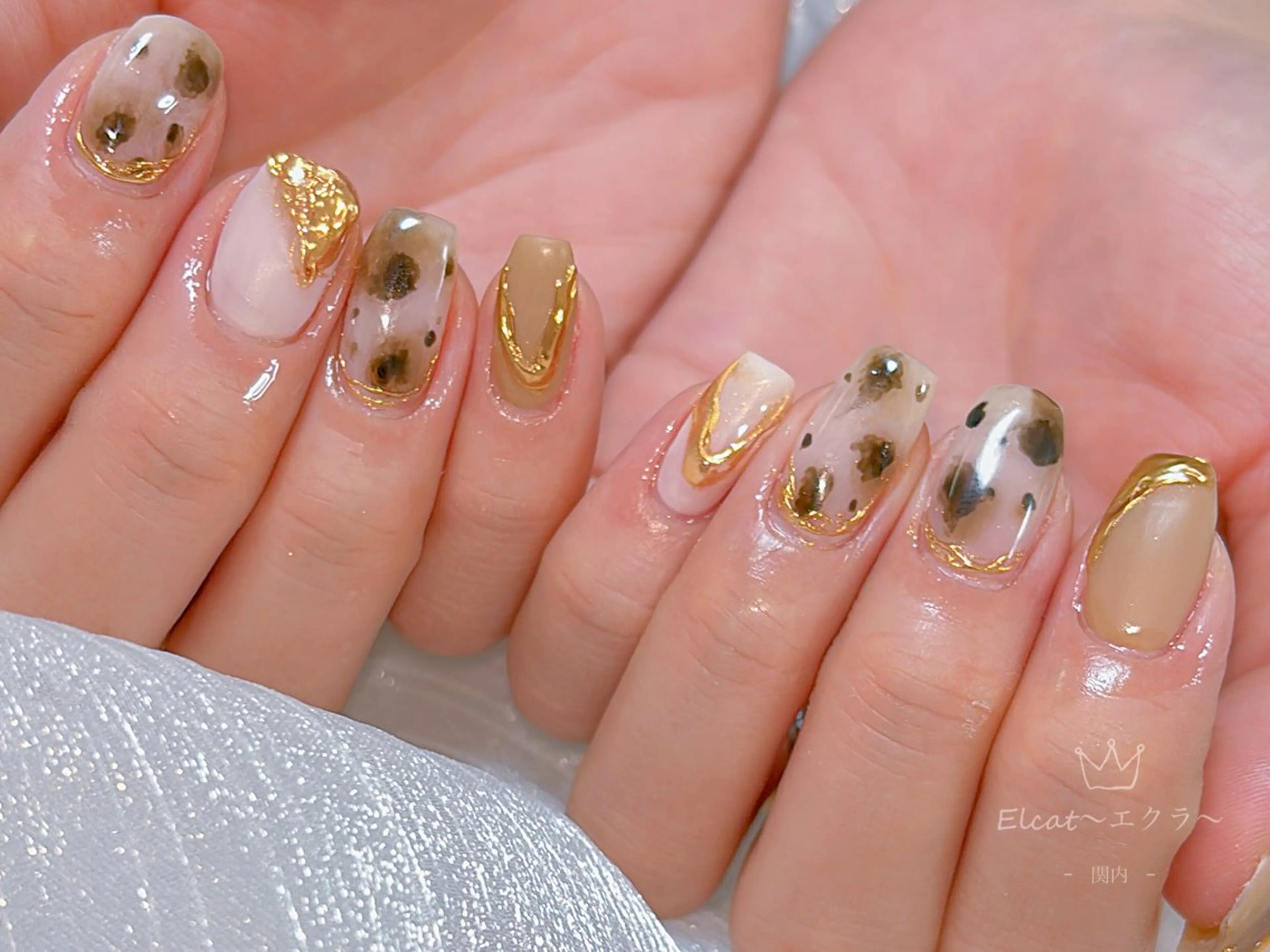 ネイル ネイルサロンエクラ 🫧Shizukaのネイルデザイン