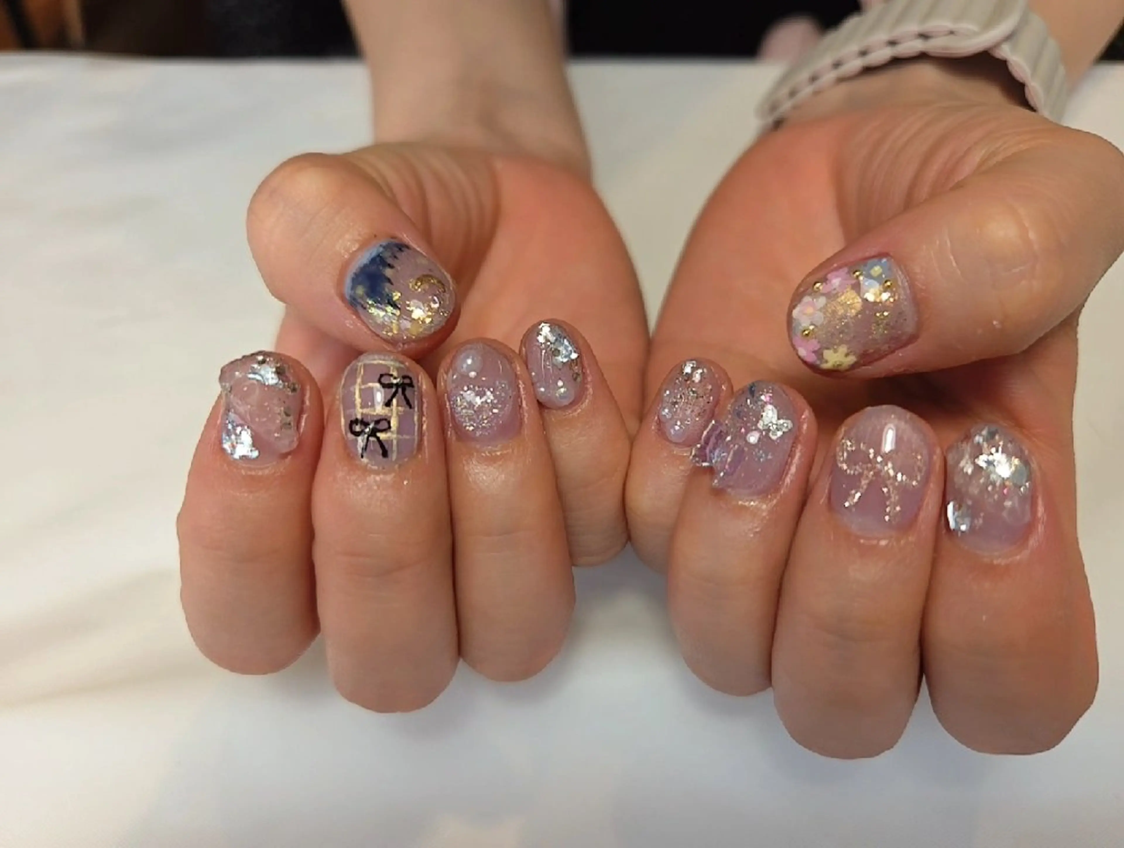 ネイル 持ち込み nude | rのネイルデザイン