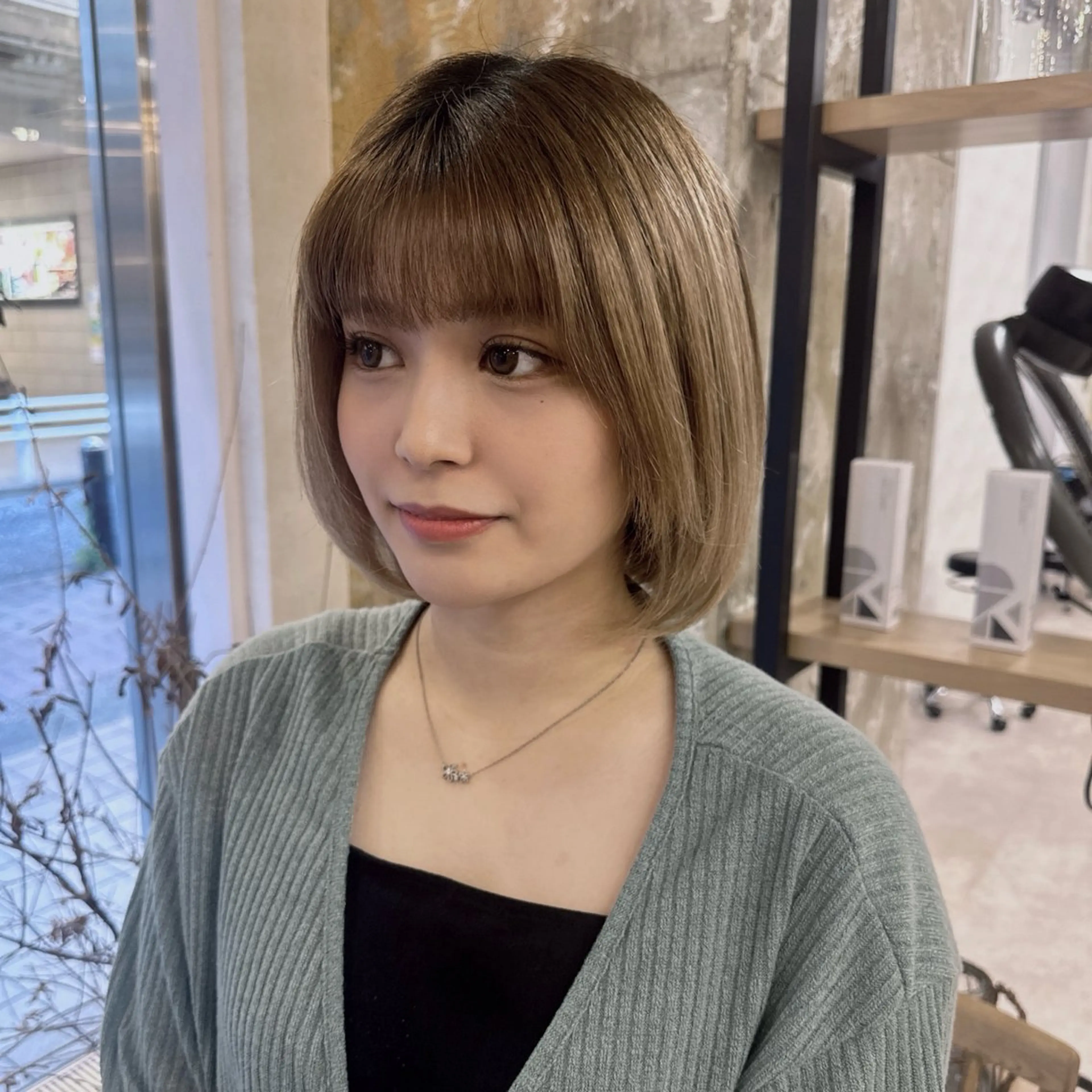 nanami ￤透明感￤ラベンダーのヘアスタイル