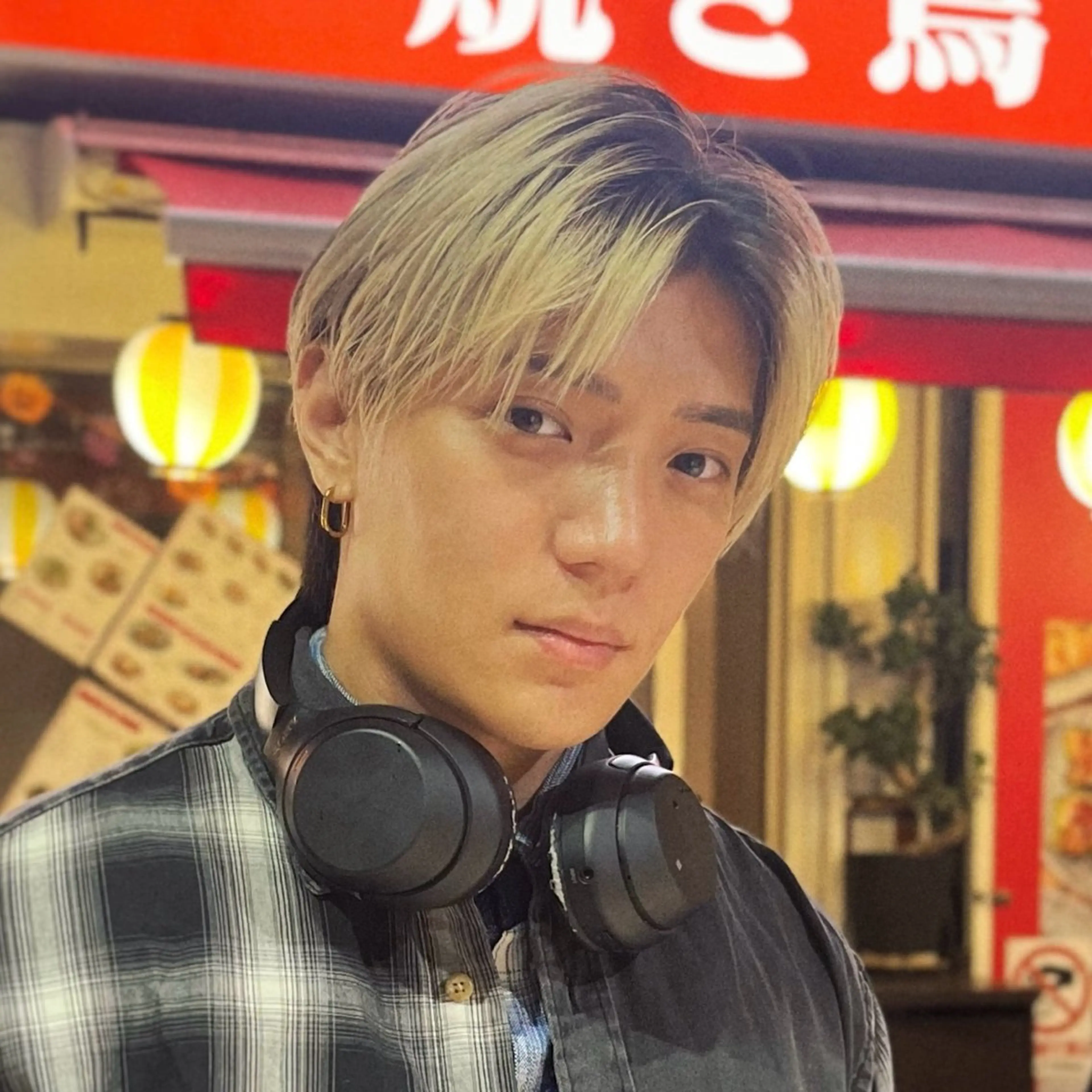 メンズ RIKU⚡️毛流れ ヘア×眉ワックスのヘアスタイル