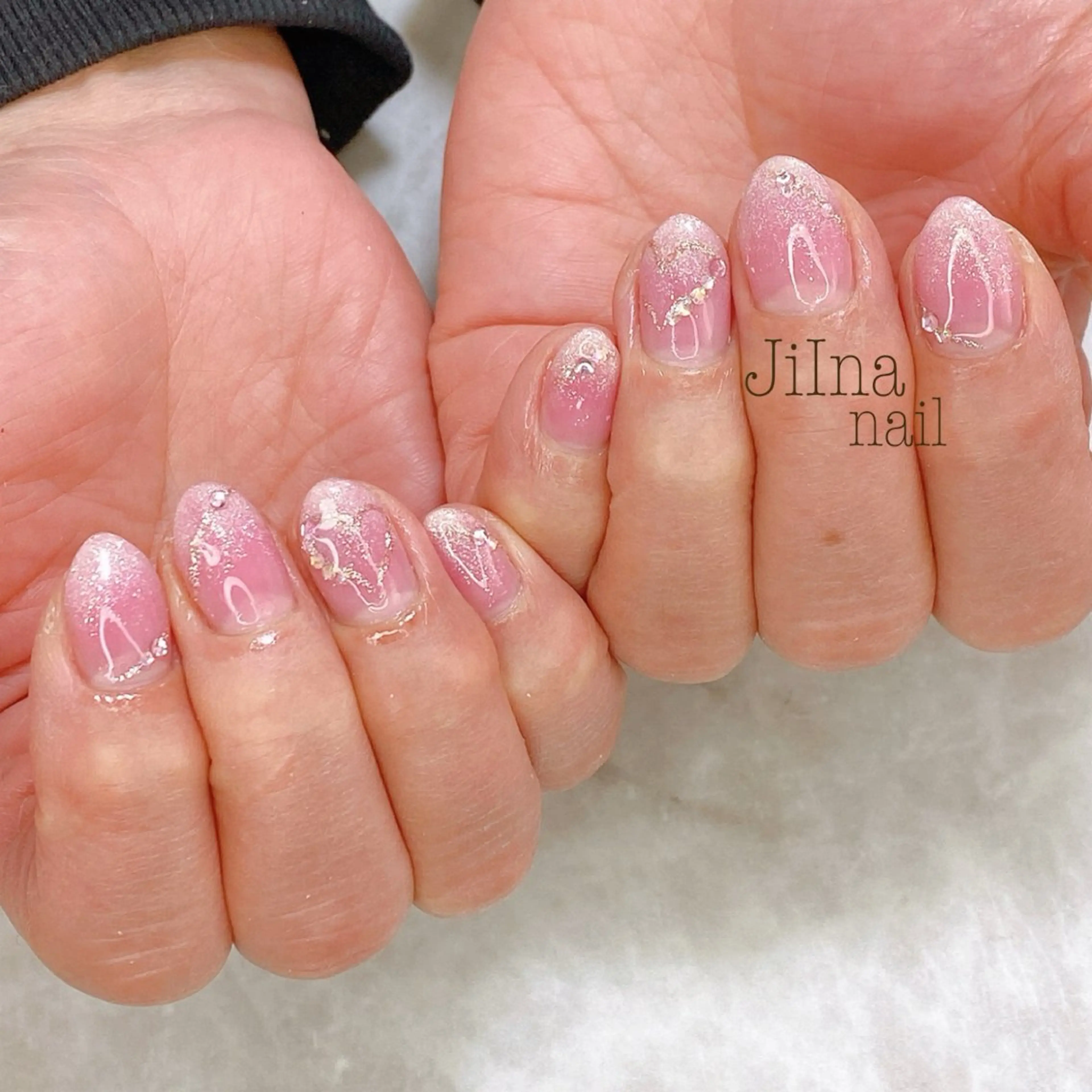 ネイル 持ち込み JiIna nailのネイルデザイン