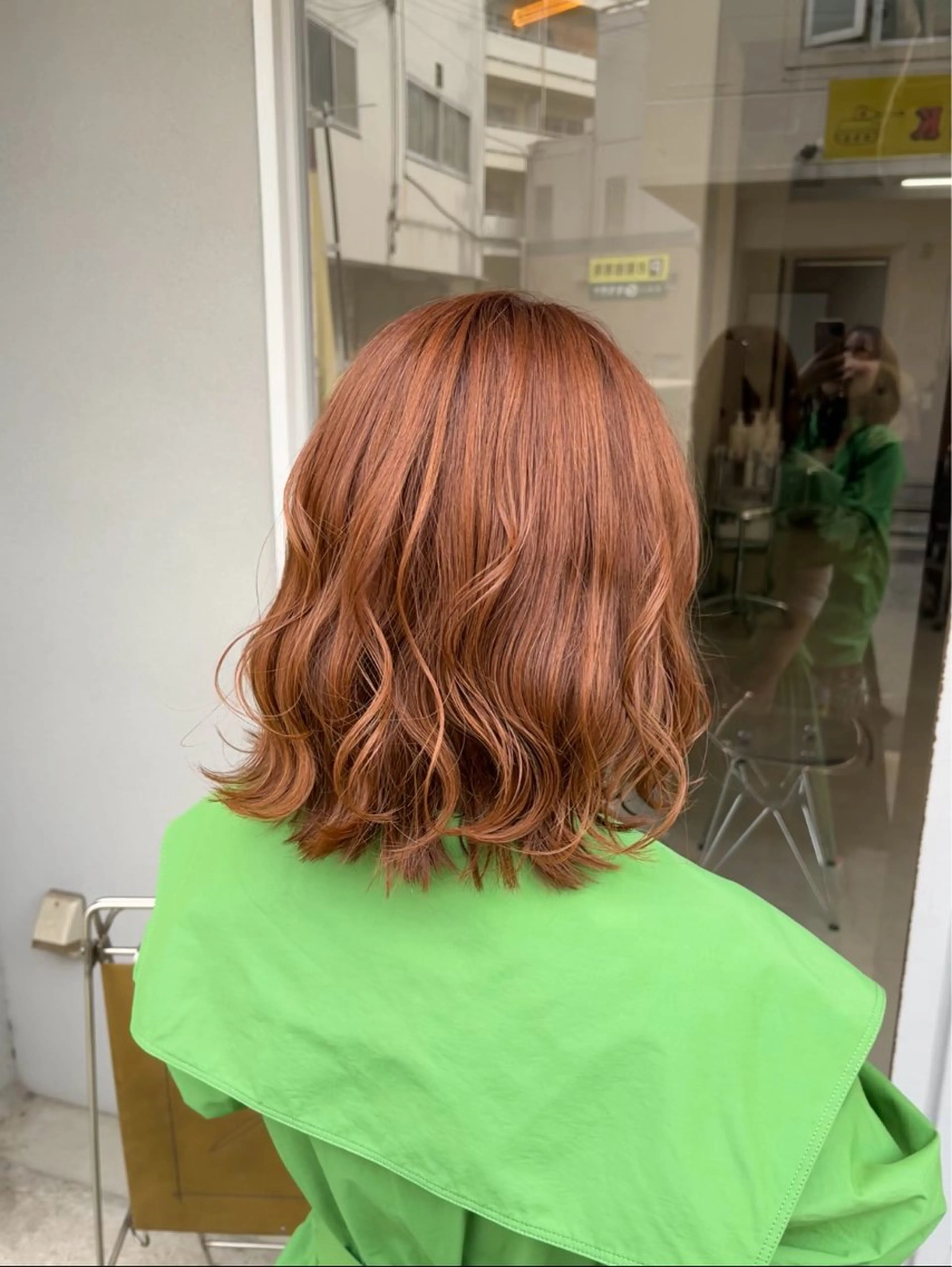 ショート カラー ベージュカラー ピンクカラー ピンクベージュ FERIA あべの yumeho🍭のヘアスタイル