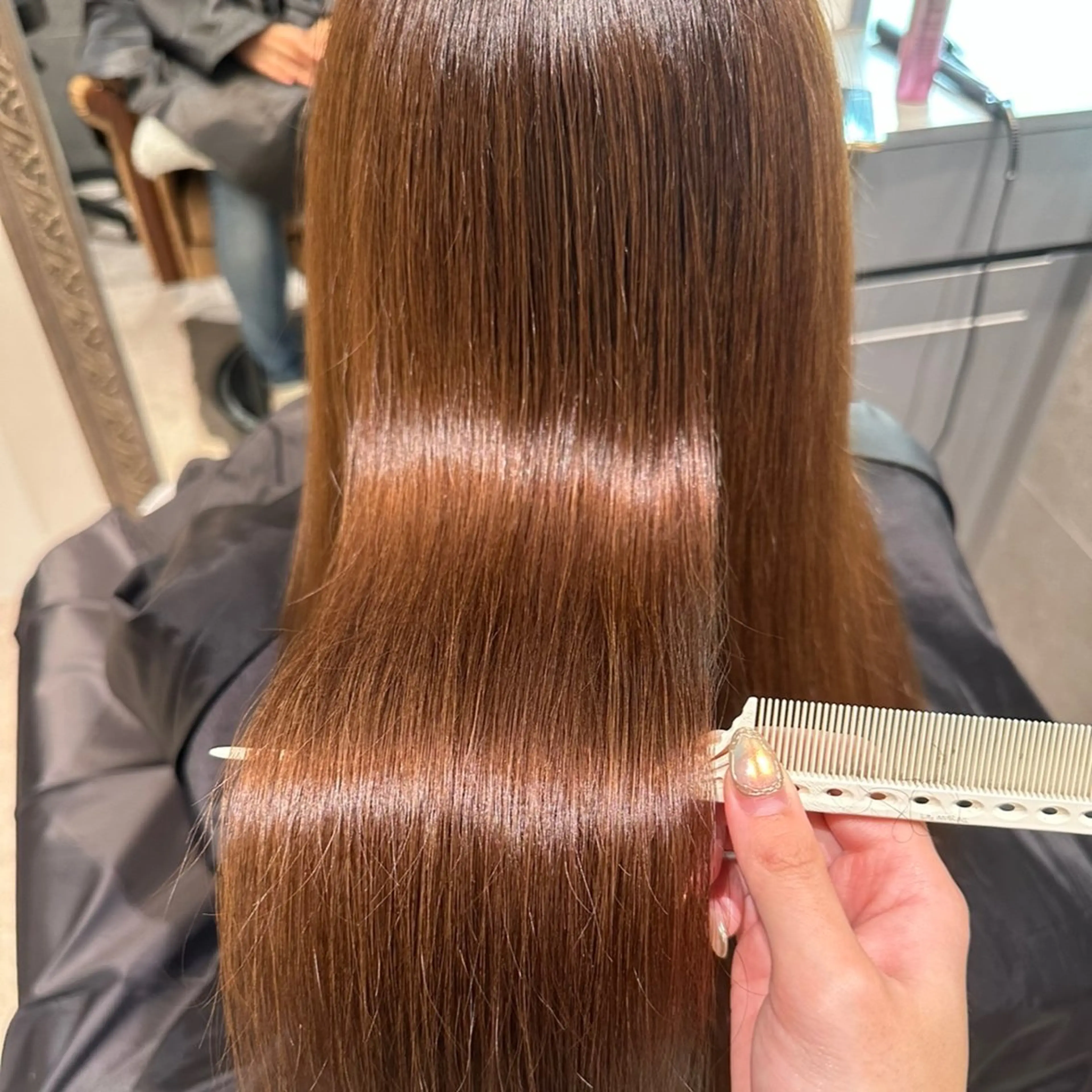 ロング カラー カット ヘアカラー トリートメント 酒井 里穂のヘアスタイル