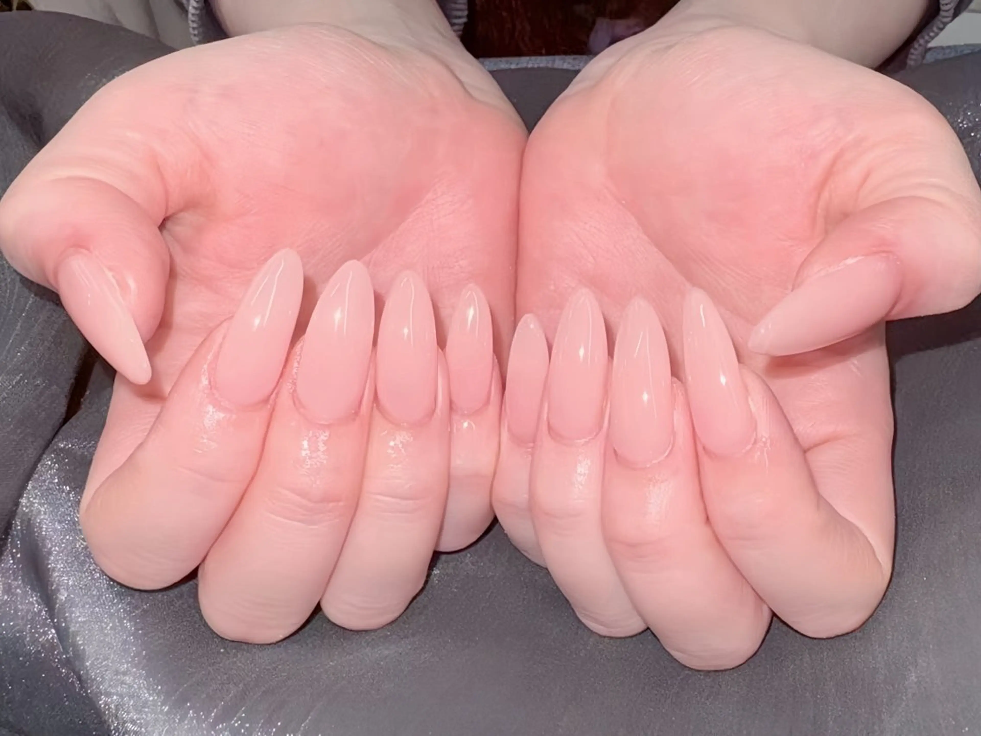 ネイル 長さ出し ジェルネイル 韓国ネイル マグネットネイル 持ち込み ハンドネイル Egao Nail錦糸町店のネイルデザイン