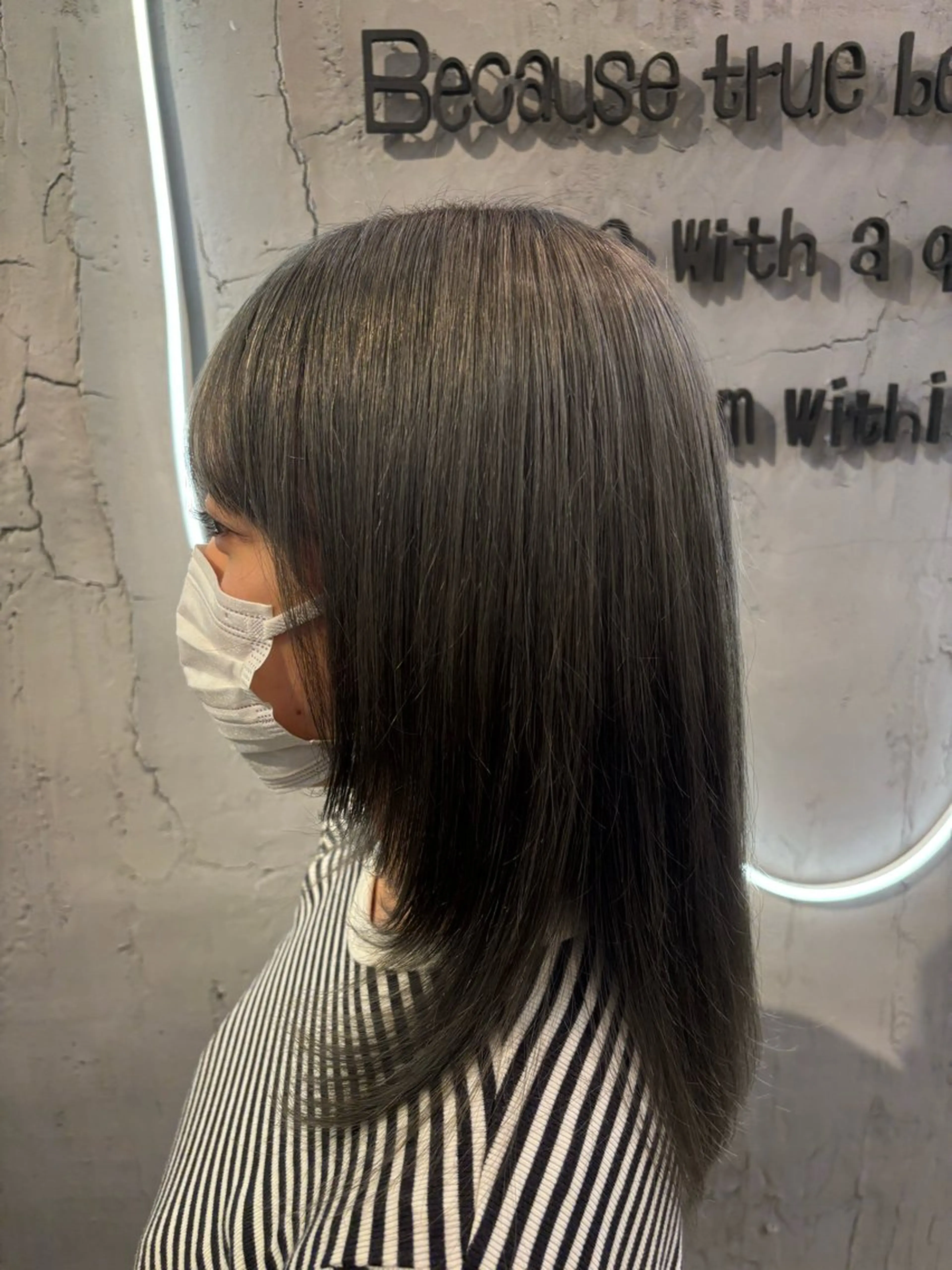 ミディアム カラー ヘアカラー 💫ヘアケアリスト✨ FU-RIのヘアスタイル