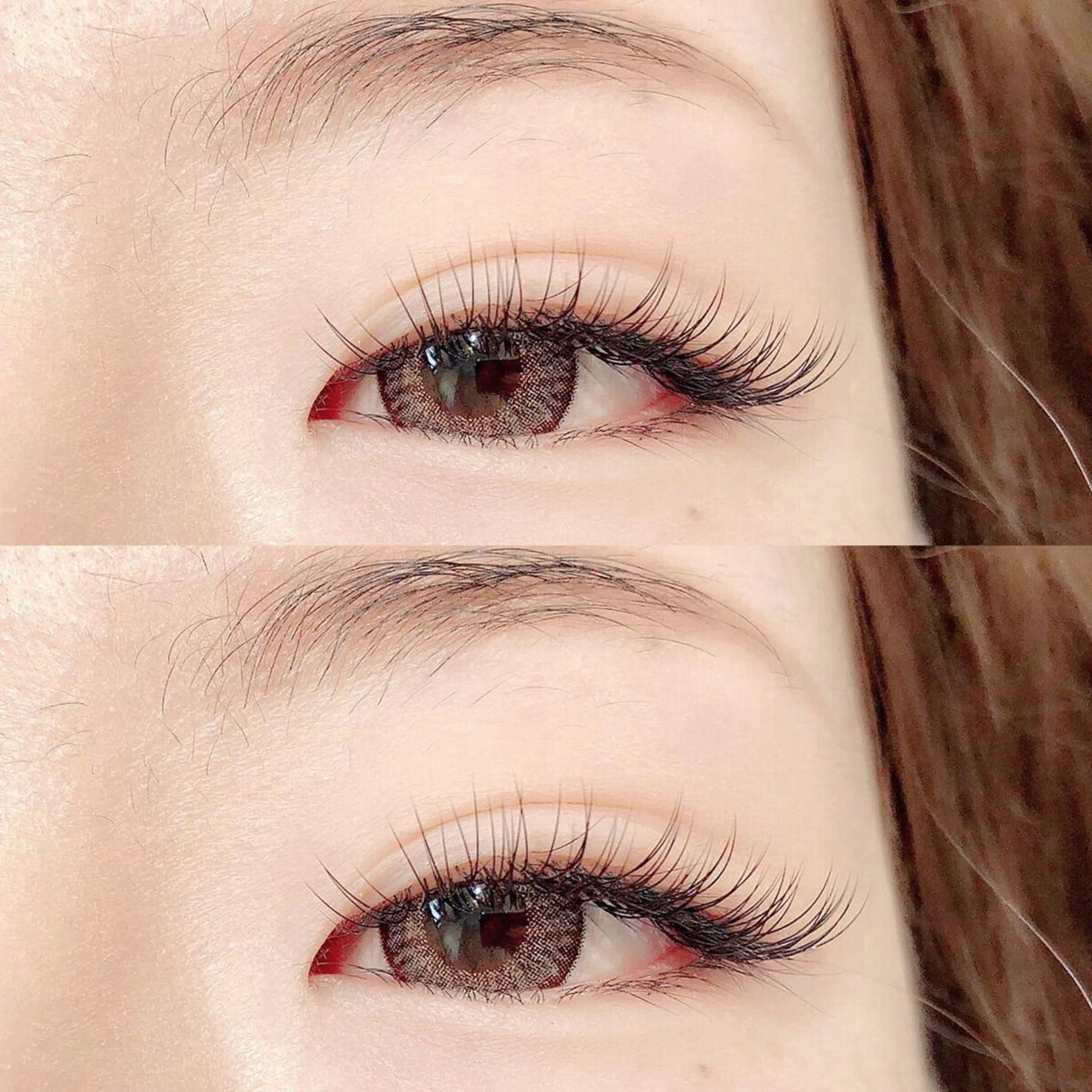 マツエク・マツパ 目尻長め nm あやのマツエク・マツパデザイン