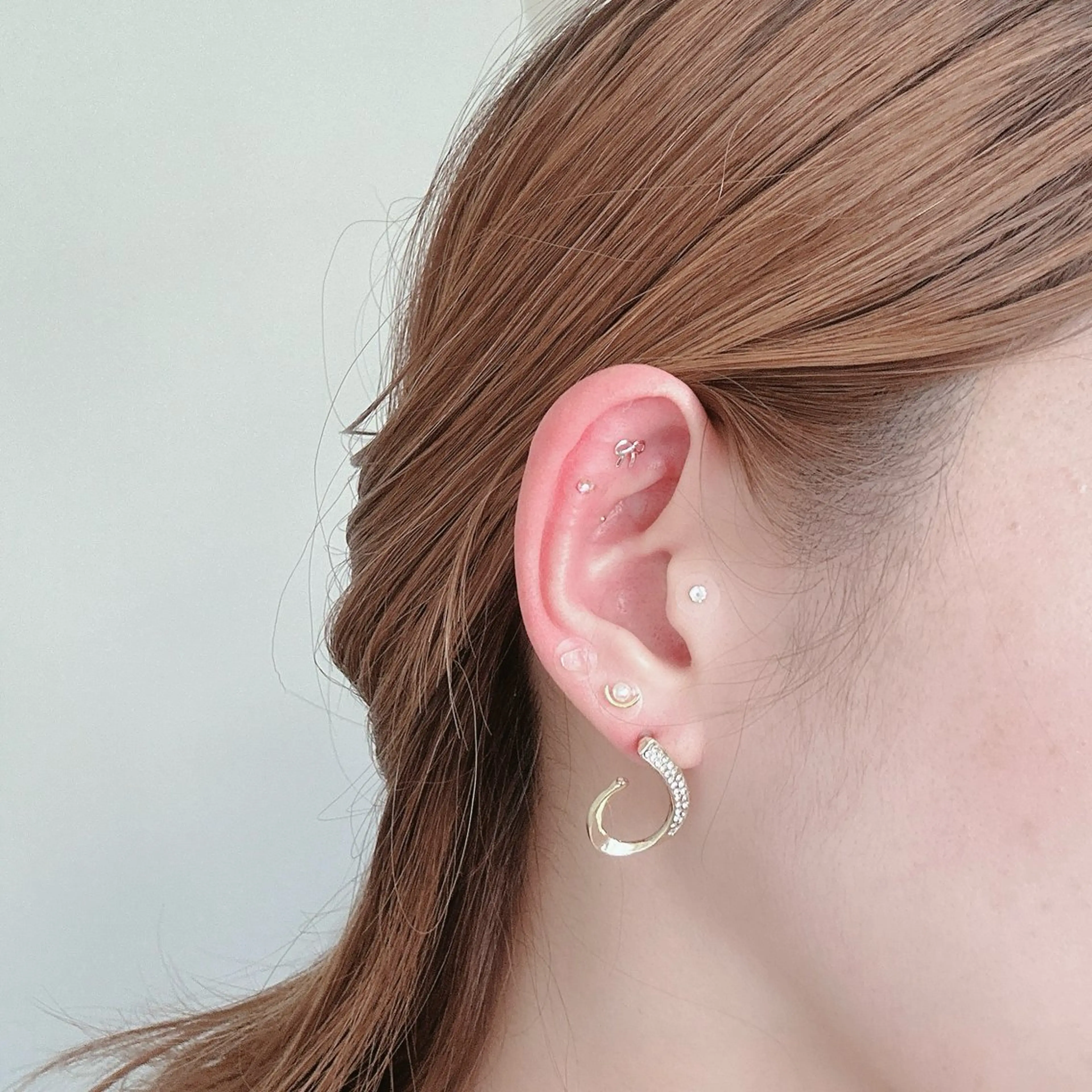 今話題の耳つぼジュエリー💎✨片耳3粒ずつのおためしコース✨まずは1度試ししてみたい!!という方におすすめ♡の写真
